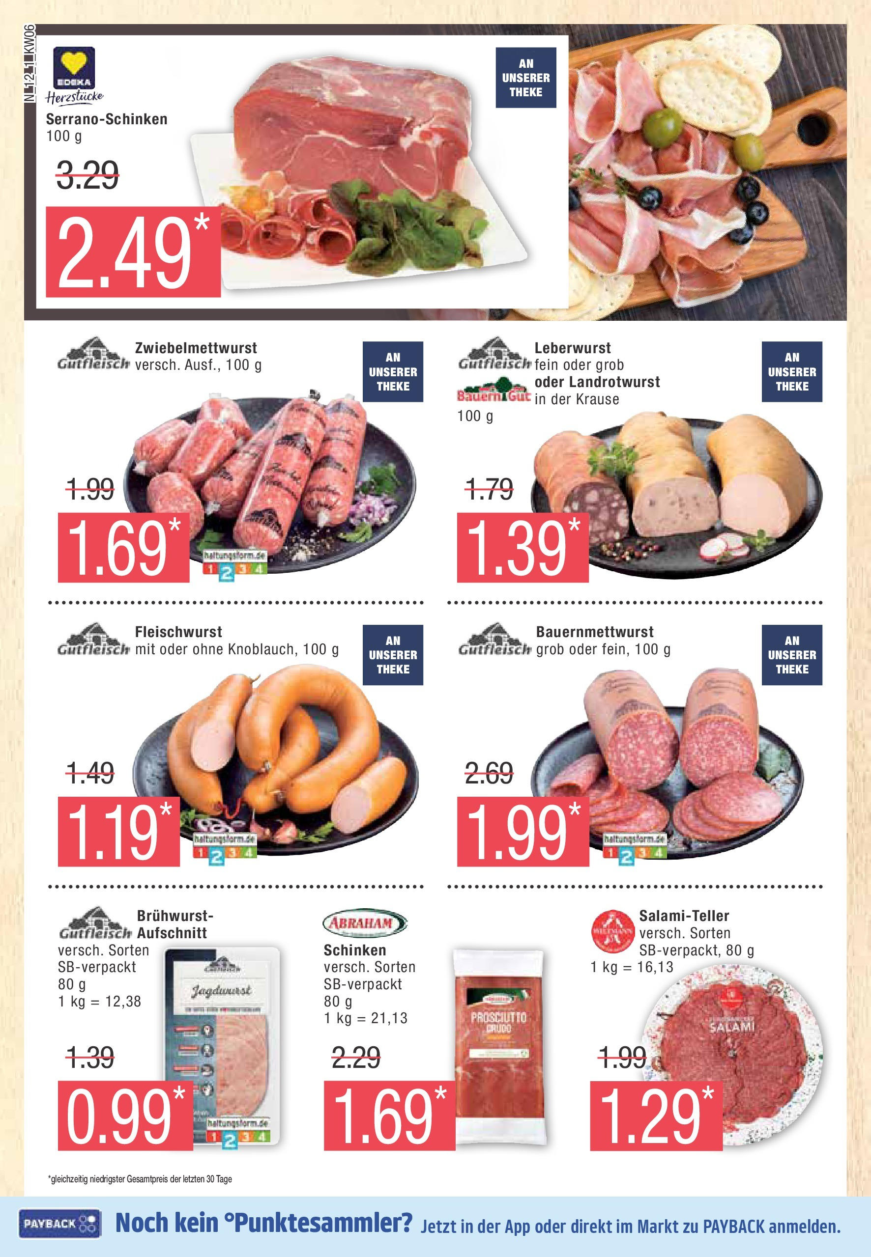 Marktkauf - Marktkauf: Wochenangebote (ab 02.02.2025) » Angebote online | Seite: 12 | Produkte: Theke, Salami, Schinken