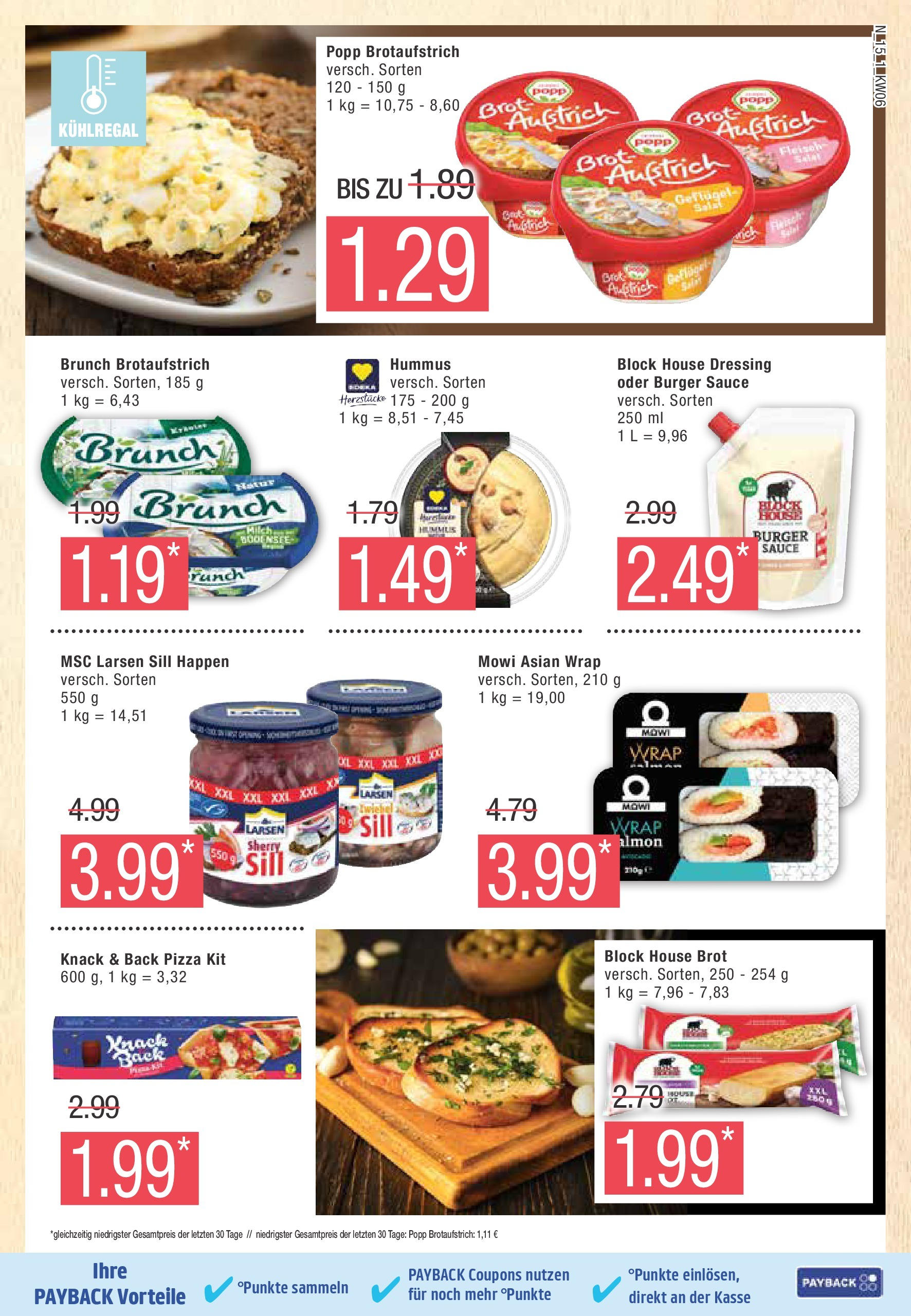 Marktkauf - Marktkauf: Wochenangebote (ab 02.02.2025) » Angebote online | Seite: 15 | Produkte: Dressing, Burger, Brot, Salat