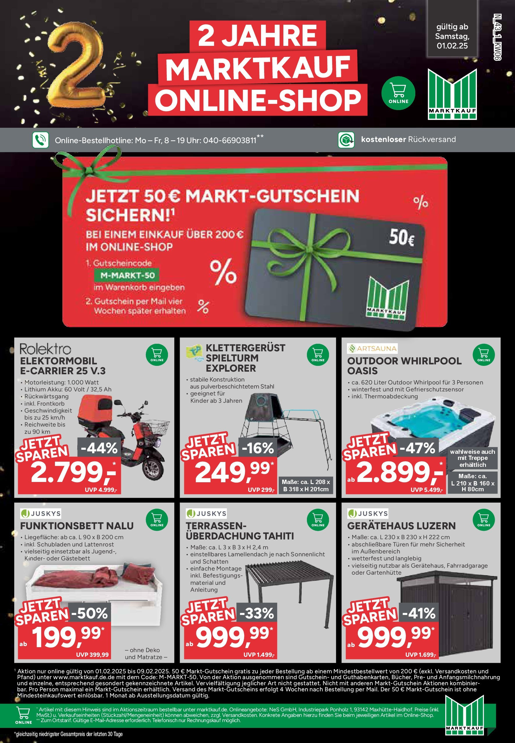 Marktkauf - Marktkauf: Wochenangebote (ab 02.02.2025) » Angebote online | Seite: 43 | Produkte: Matratze, Lattenrost, Uhr