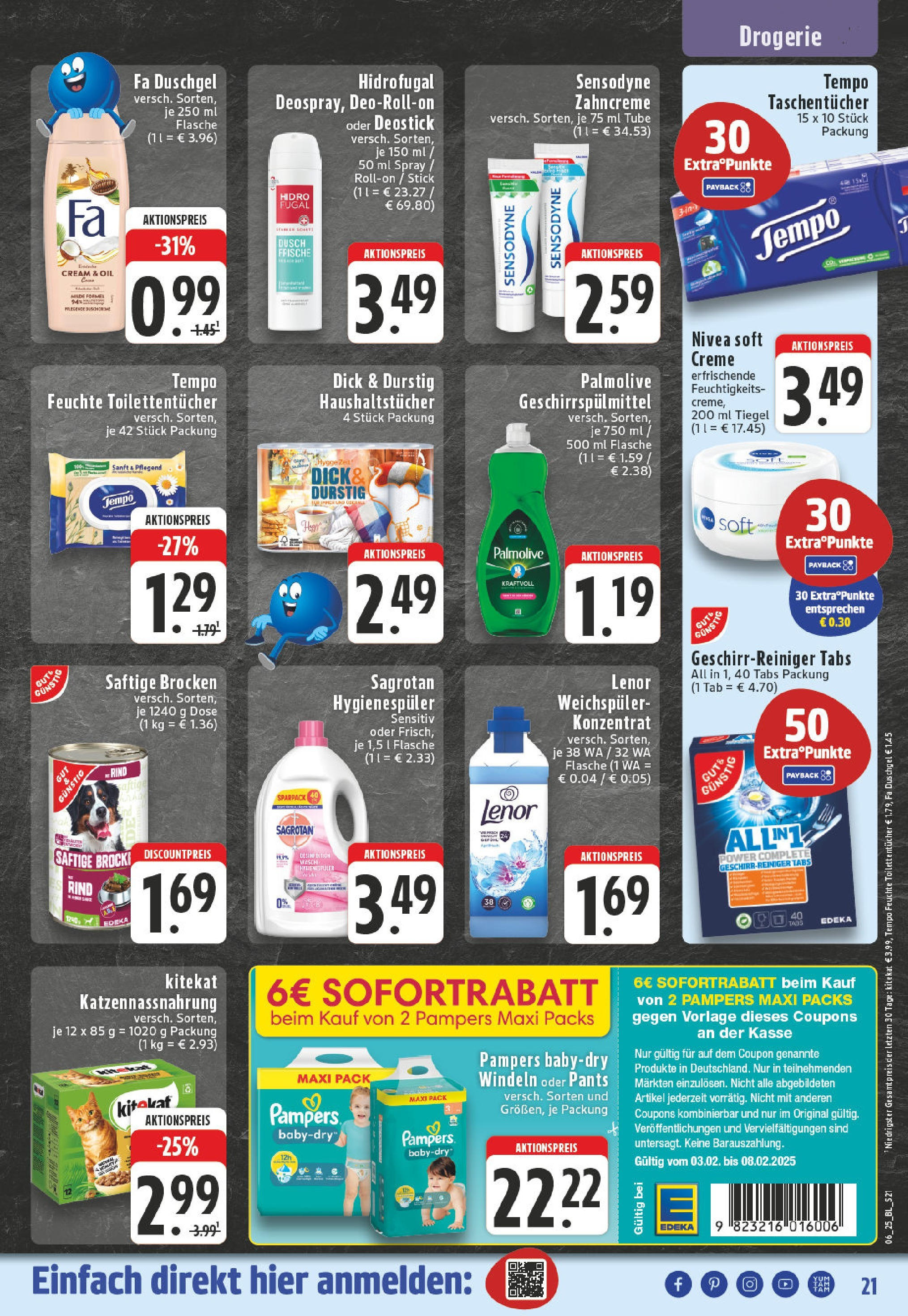 Edeka - EDEKA: Wochenangebote (ab 02.02.2025) » Angebote Online | Seite: 21