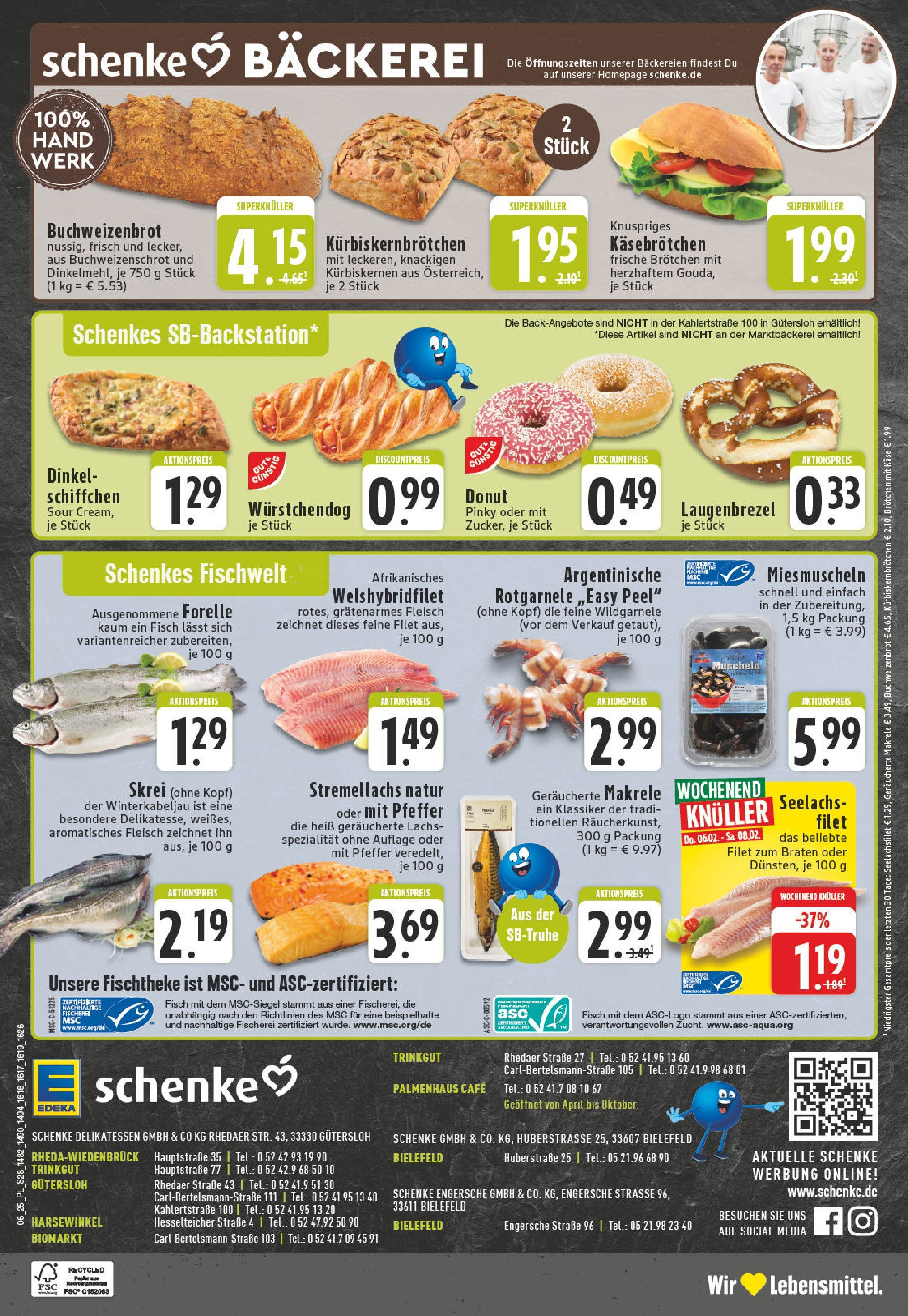 Edeka - Gütersloh, Kahlertstraße 1 (ab 03.02.2025) » Angebote Online | Seite: 28 | Produkte: Käse, Fisch, Pfeffer, Fleisch