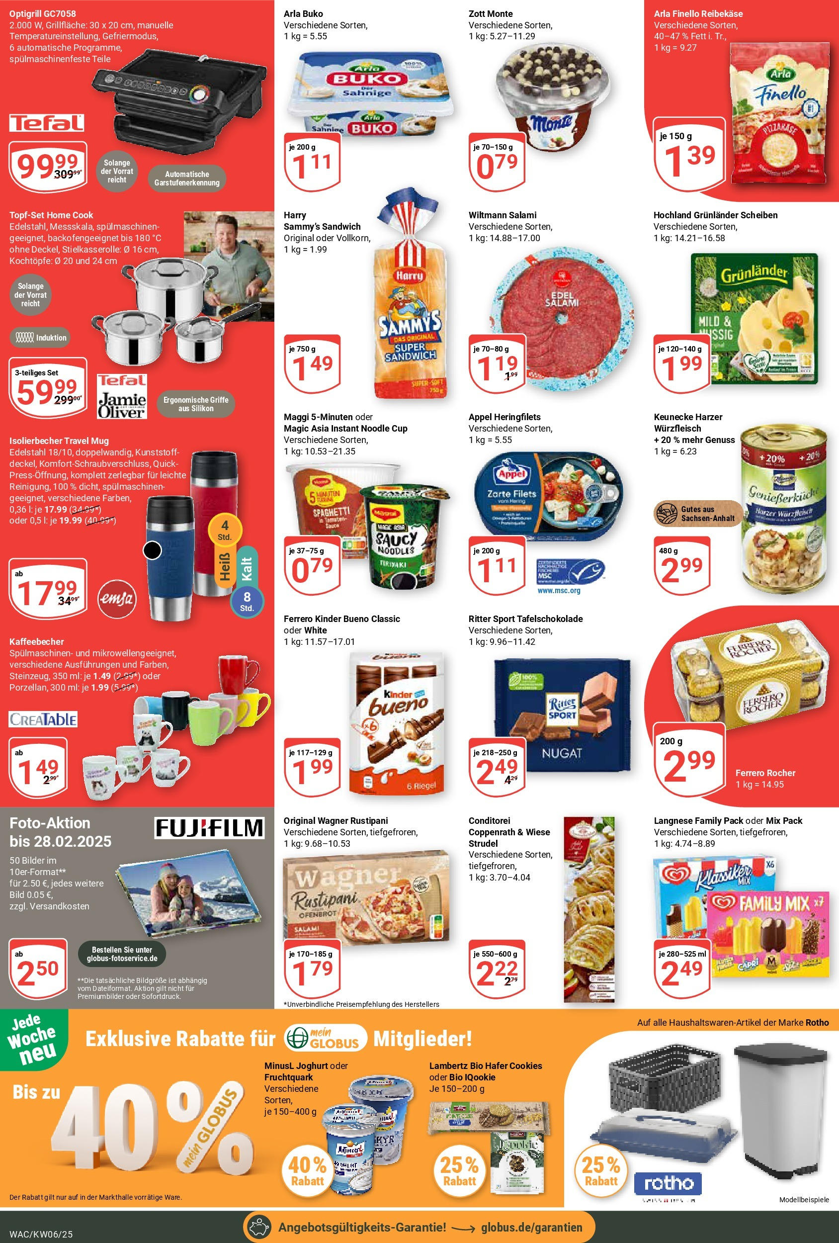 Globus - Markkleeberg, Nordstraße 1 (ab 03.02.2025) » Angebote online | Seite: 2 | Produkte: Langnese, Maggi, Joghurt, Arla buko