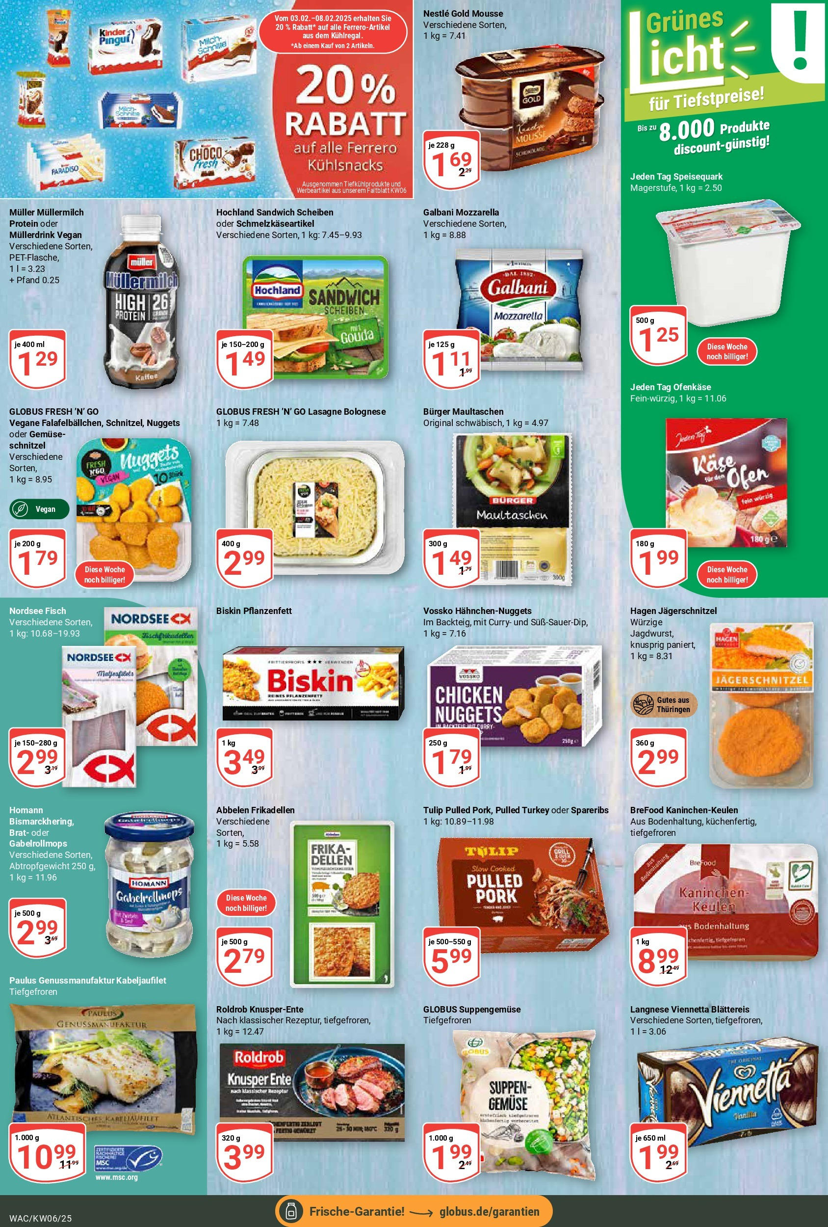 Globus - Markkleeberg, Nordstraße 1 (ab 03.02.2025) » Angebote online | Seite: 9 | Produkte: Ofen, Milch, Schnitzel, Muller mullermilch