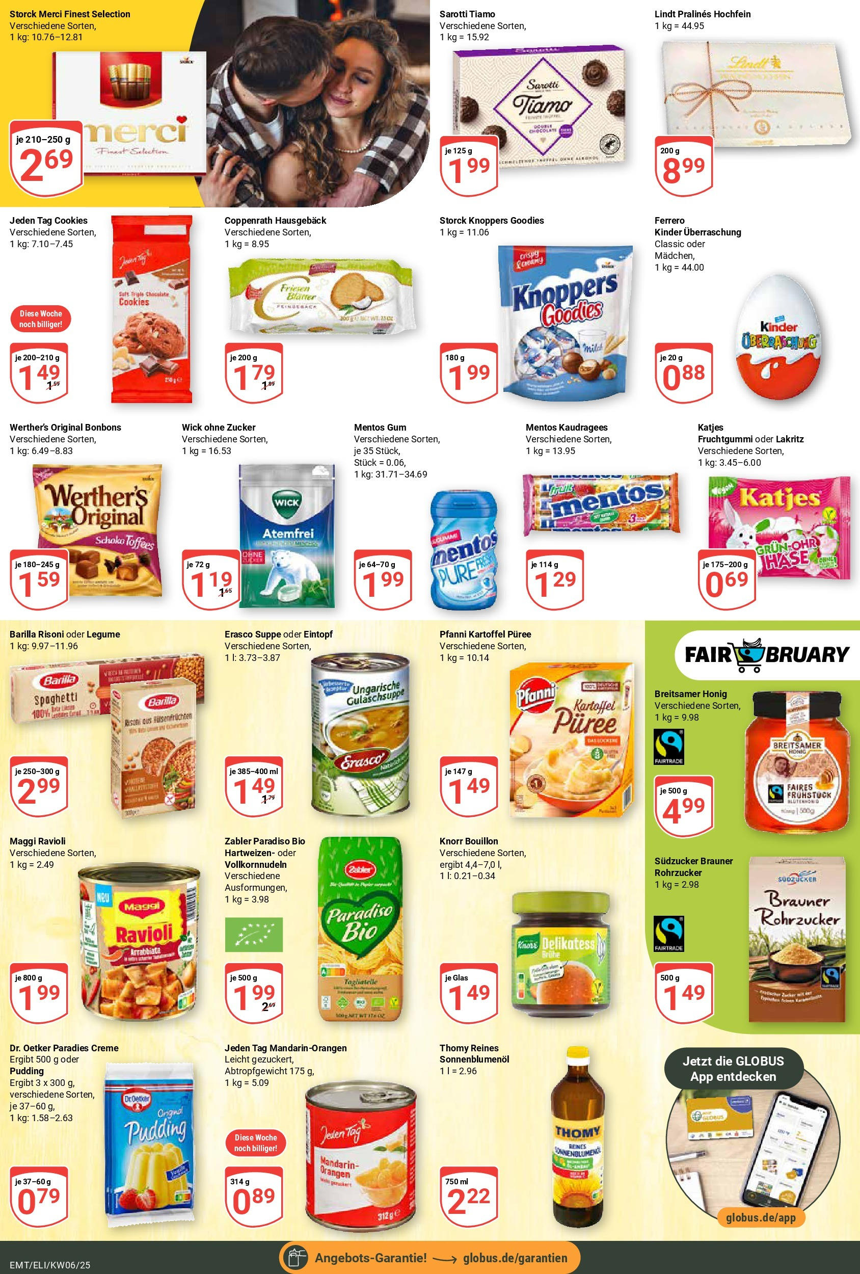 Globus - Mittelhausen, Erfurter Straße 7 (ab 03.02.2025) » Angebote online | Seite: 12 | Produkte: Maggi, Milch, Katjes, Zucker