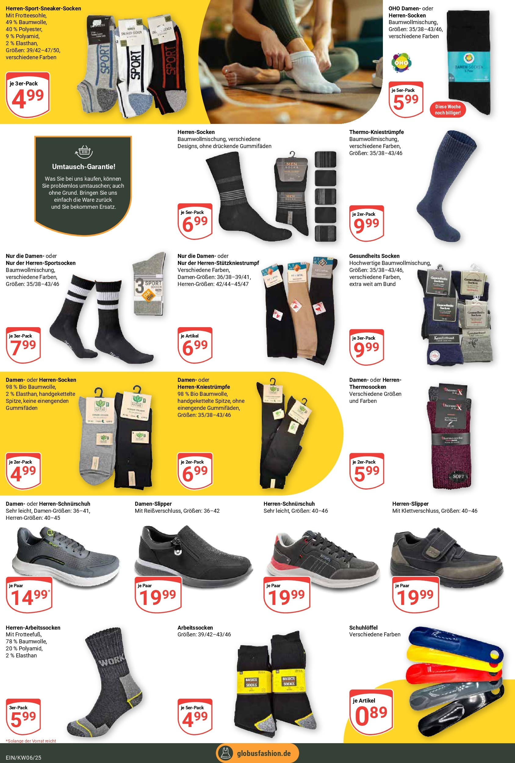 Globus - Homburg-Einöd, Neunmorgenstraße 8 (ab 03.02.2025) » Angebote online | Seite: 24 | Produkte: Socken