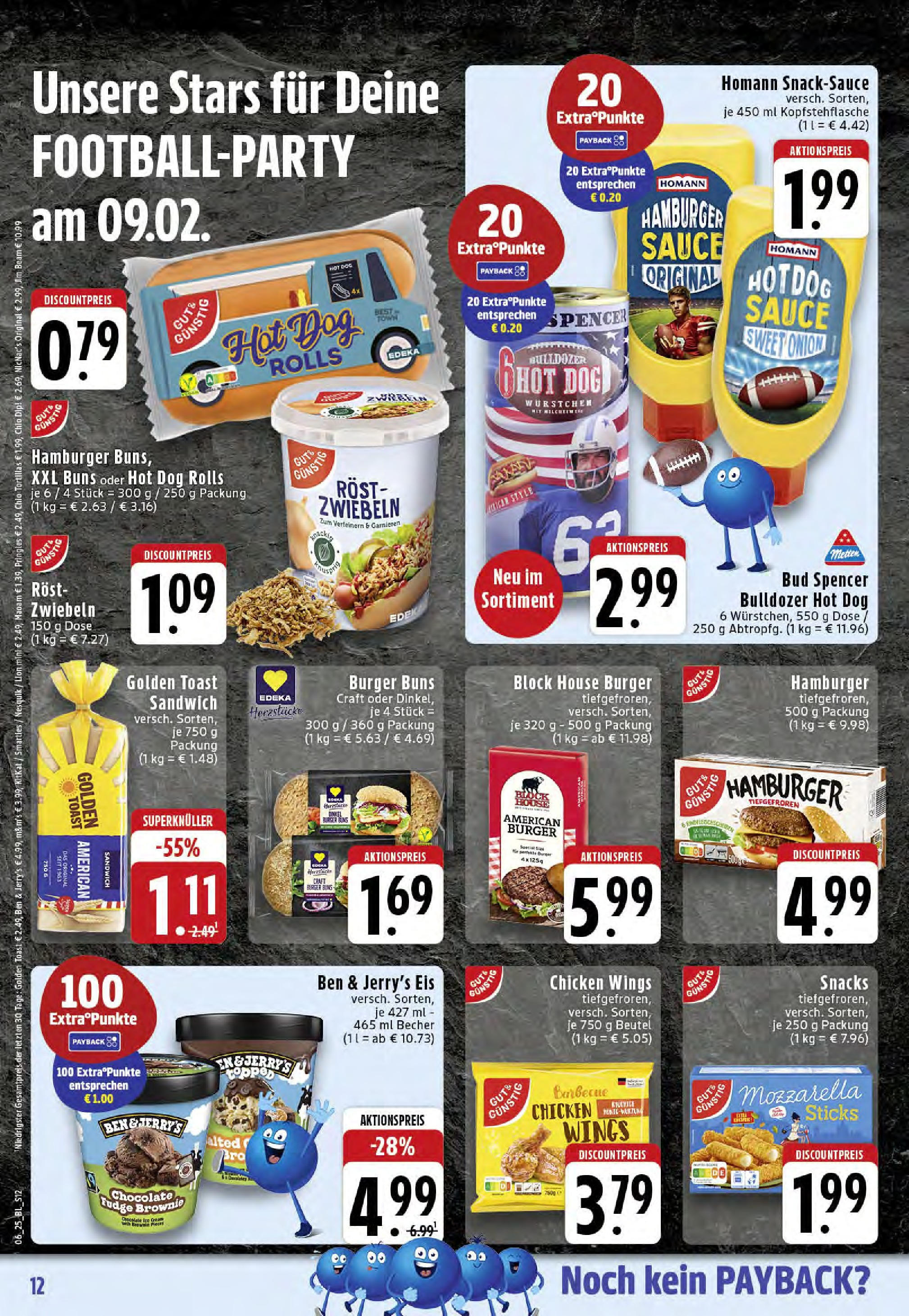 Edeka - Westerkappeln, Heerstraße 5 (ab 03.02.2025) » Angebote Online | Seite: 12 | Produkte: Jim beam, Nesquik, Toast, Pringles