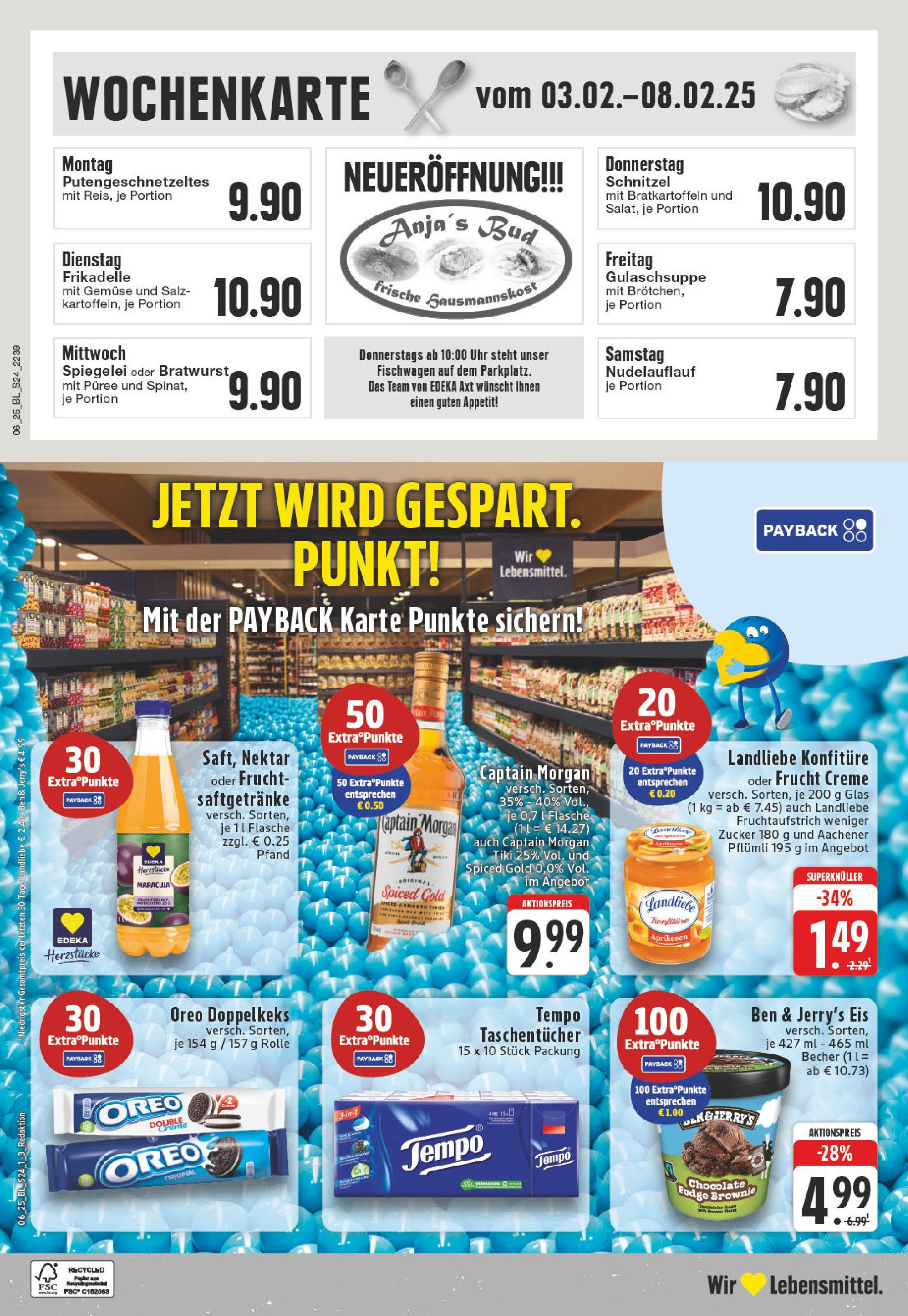 Edeka - Euskirchen, Billiger Straße 4 (ab 03.02.2025) » Angebote Online | Seite: 24 | Produkte: Bratwurst, Salz, Zucker, Uhr