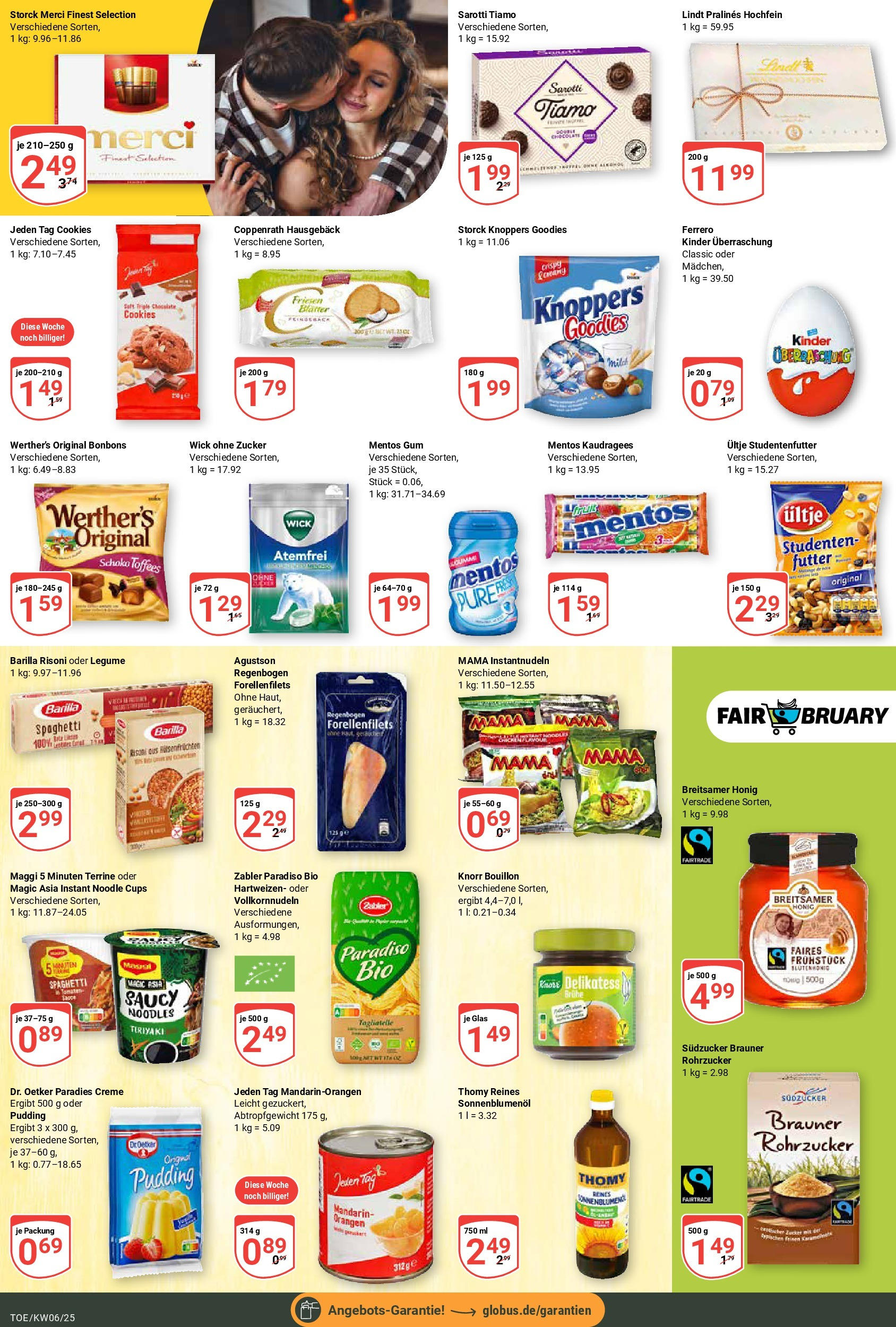 Globus - Tönisvorst, Höhenhöfe 19 (ab 03.02.2025) » Angebote online | Seite: 13 | Produkte: Barilla, Creme, Zucker, Maggi 5 minuten terrine