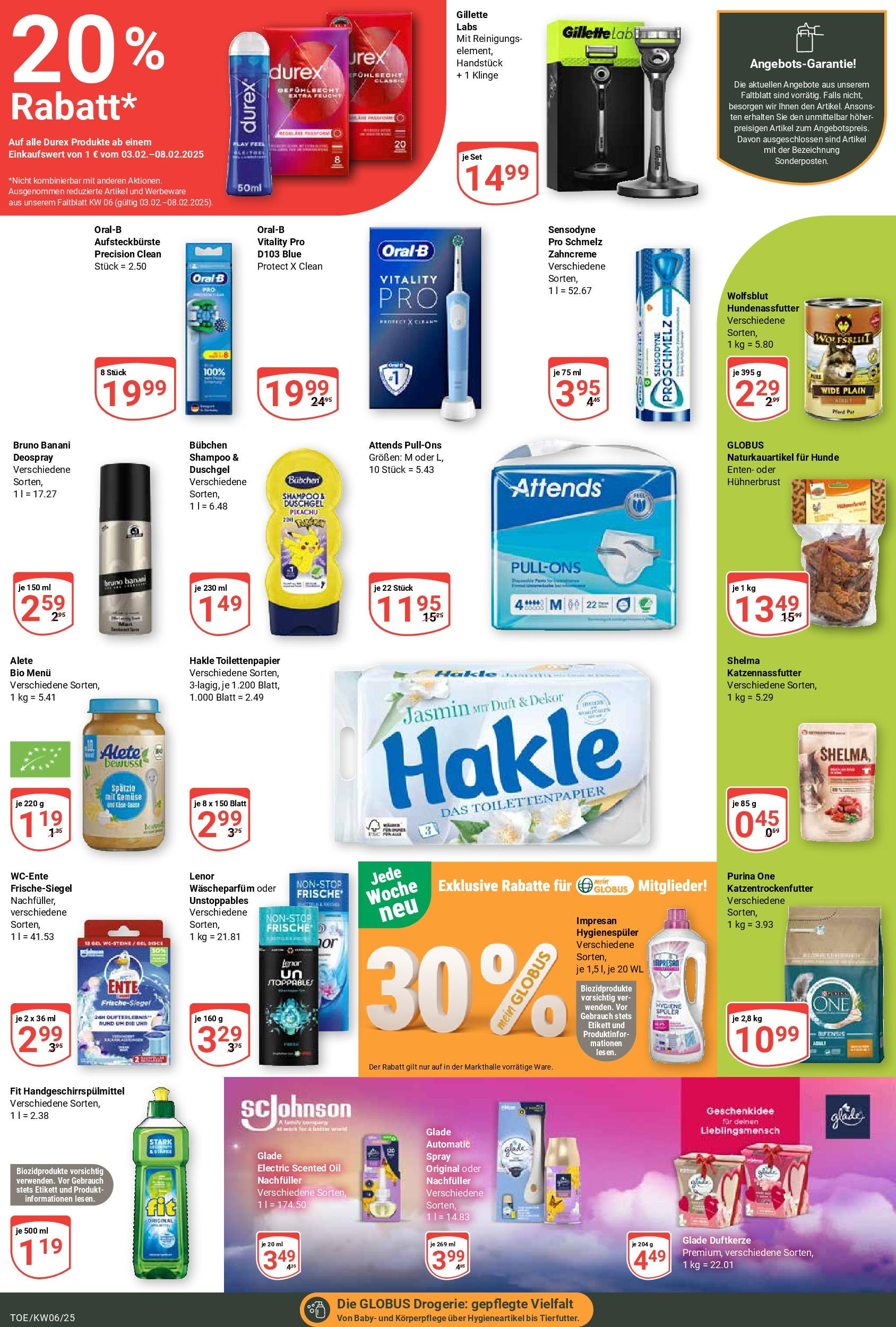 Globus - Tönisvorst, Höhenhöfe 19 (ab 03.02.2025) » Angebote online | Seite: 18 | Produkte: Duft, Shampoo, Duschgel, Uhr