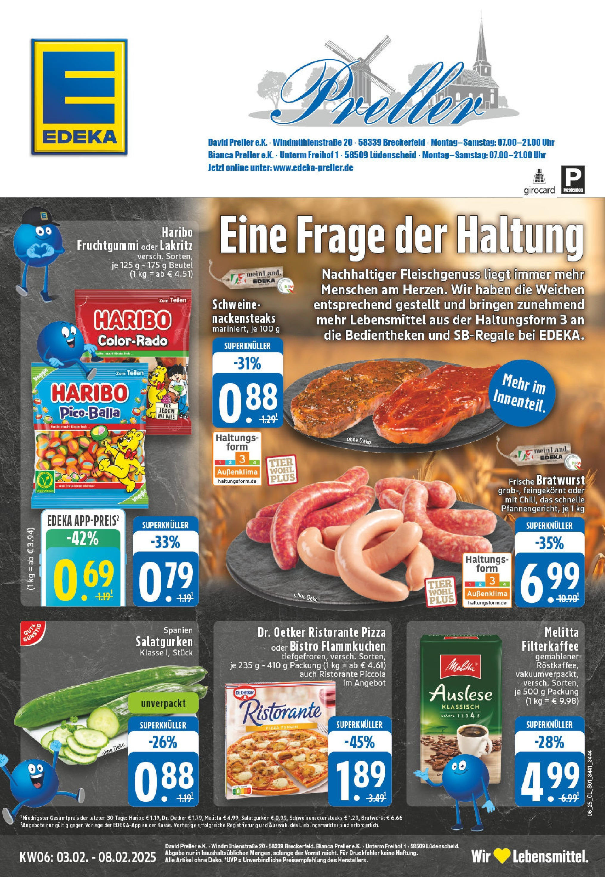 Edeka - EDEKA: Wochenangebote (ab 02.02.2025) » Angebote Online | Seite: 1