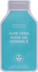 Yeauty Tuchmaske Aloe Vera Olive Oil Vitamin E