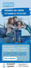 Galenus Apotheke In Ihrer Apotheke: Vitamin-D-Status checken & gratis Vitamin D Kapseln erhalten! - bis 28.02.2025