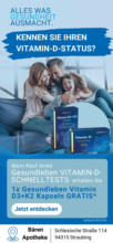 Galenus Apotheke In Ihrer Apotheke: Vitamin-D-Status checken & gratis Vitamin D Kapseln erhalten! - bis 28.02.2025