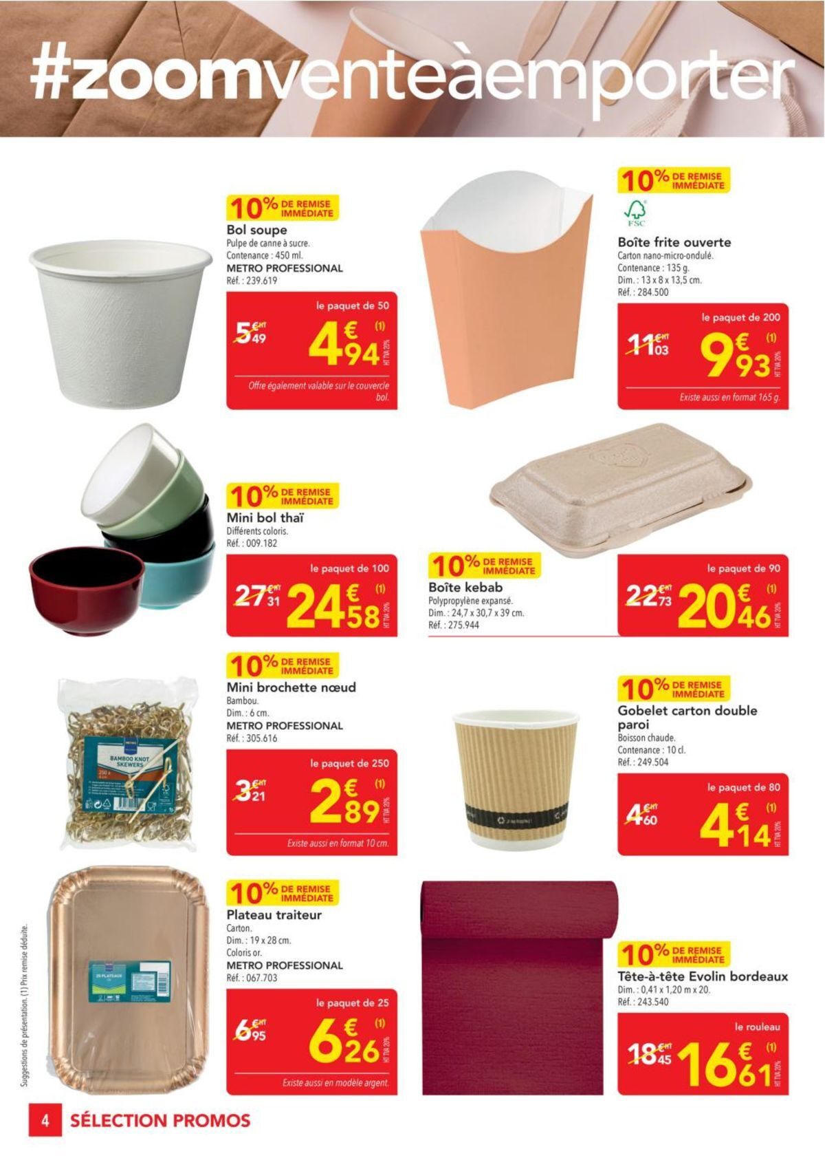Catalogue Metro #Sélection Promos Equipement, page 00004