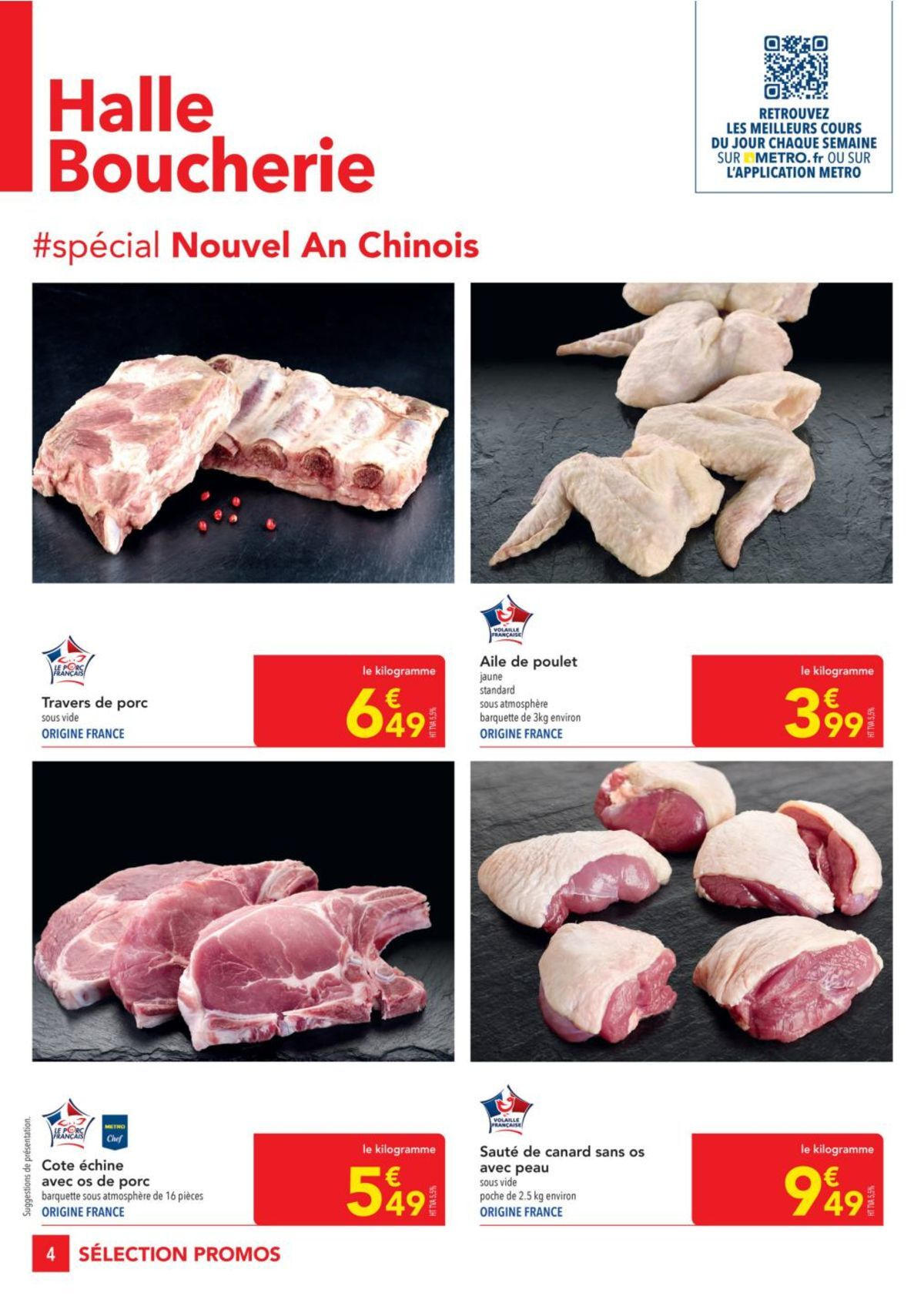 Catalogue Metro #Sélection Promos Restauration, page 00004
