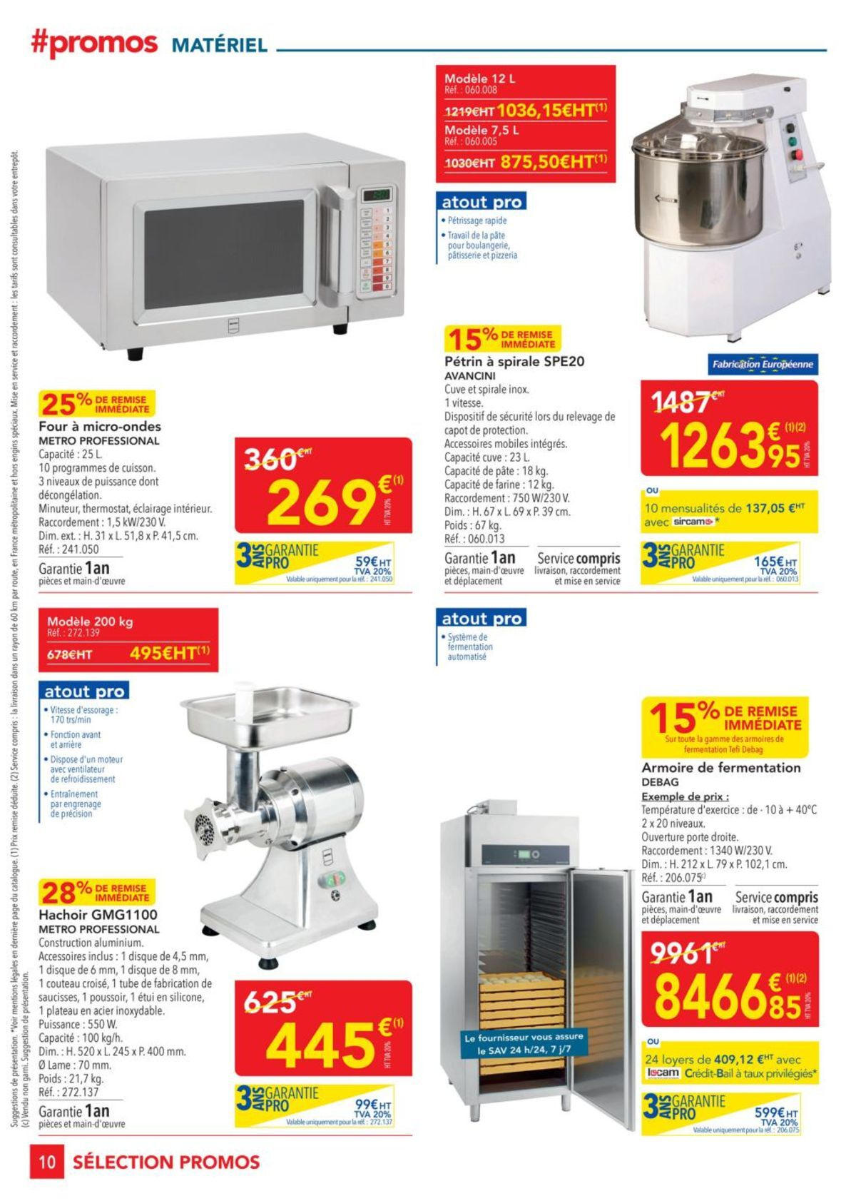 Catalogue Metro #Sélection Promos Equipement, page 00010