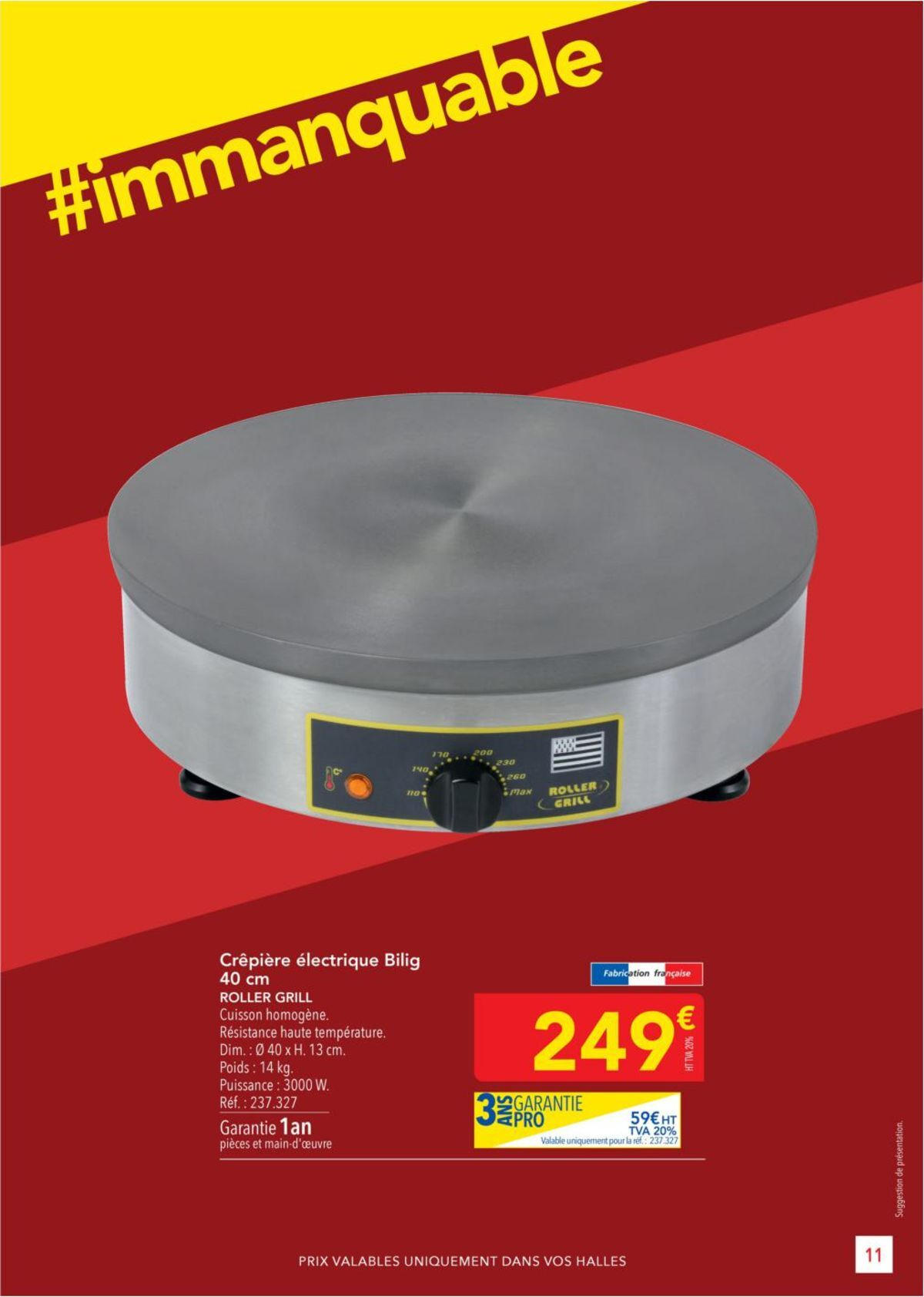 Catalogue Metro #Sélection Promos Equipement, page 00011