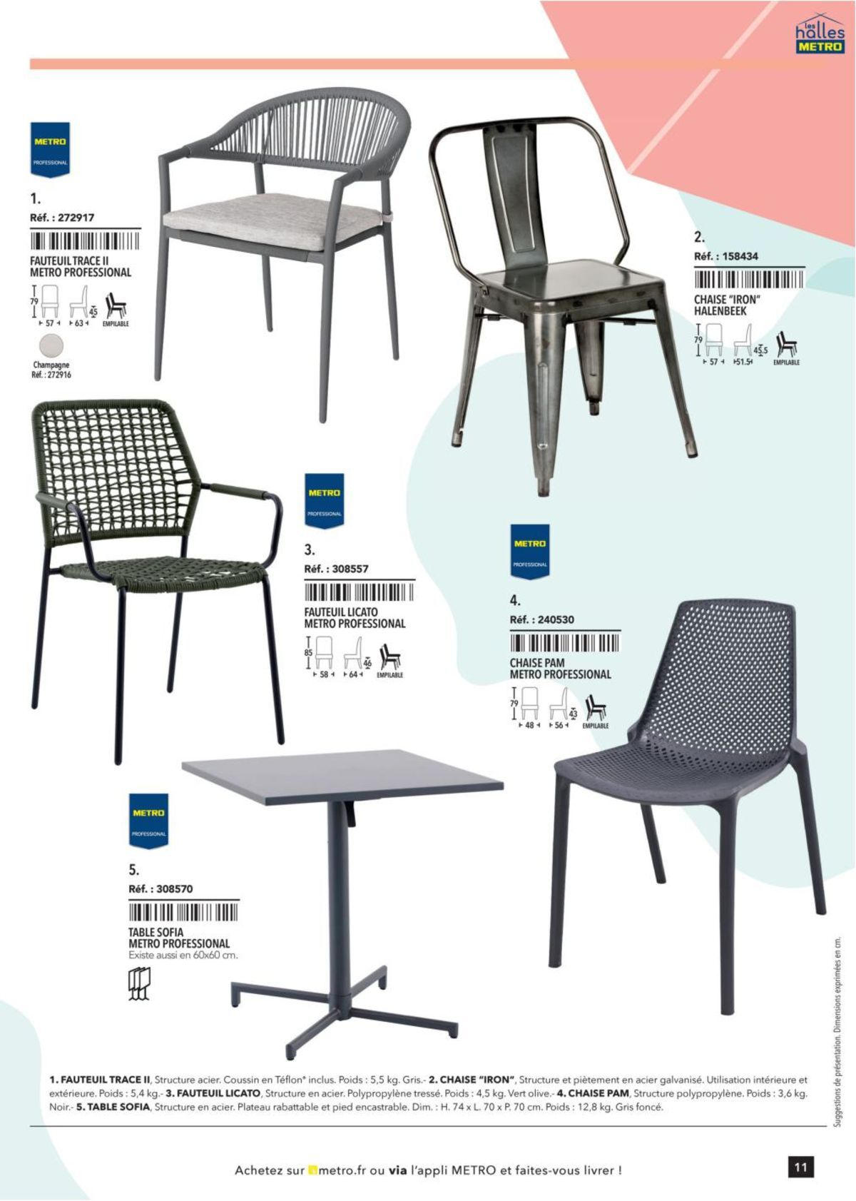 Catalogue Metro #Terrasse édition 2025, page 00011