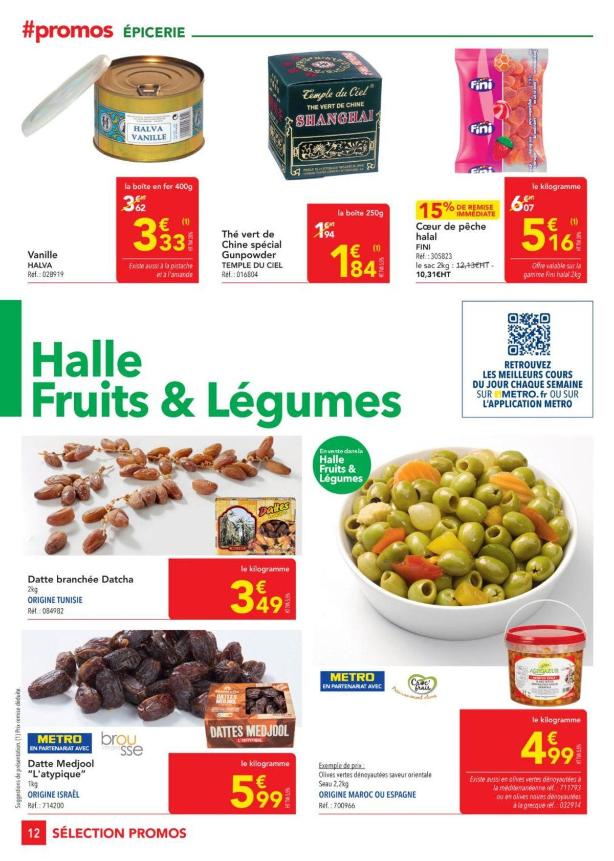 Catalogue Metro #Sélection Promos Spécial Ramadan, page 00012