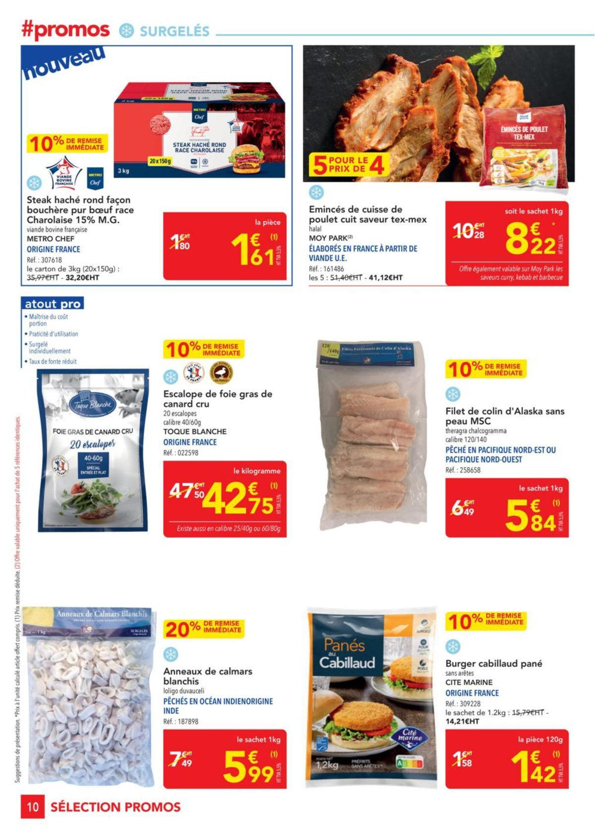 Catalogue Metro #Sélection Promos Restauration, page 00010