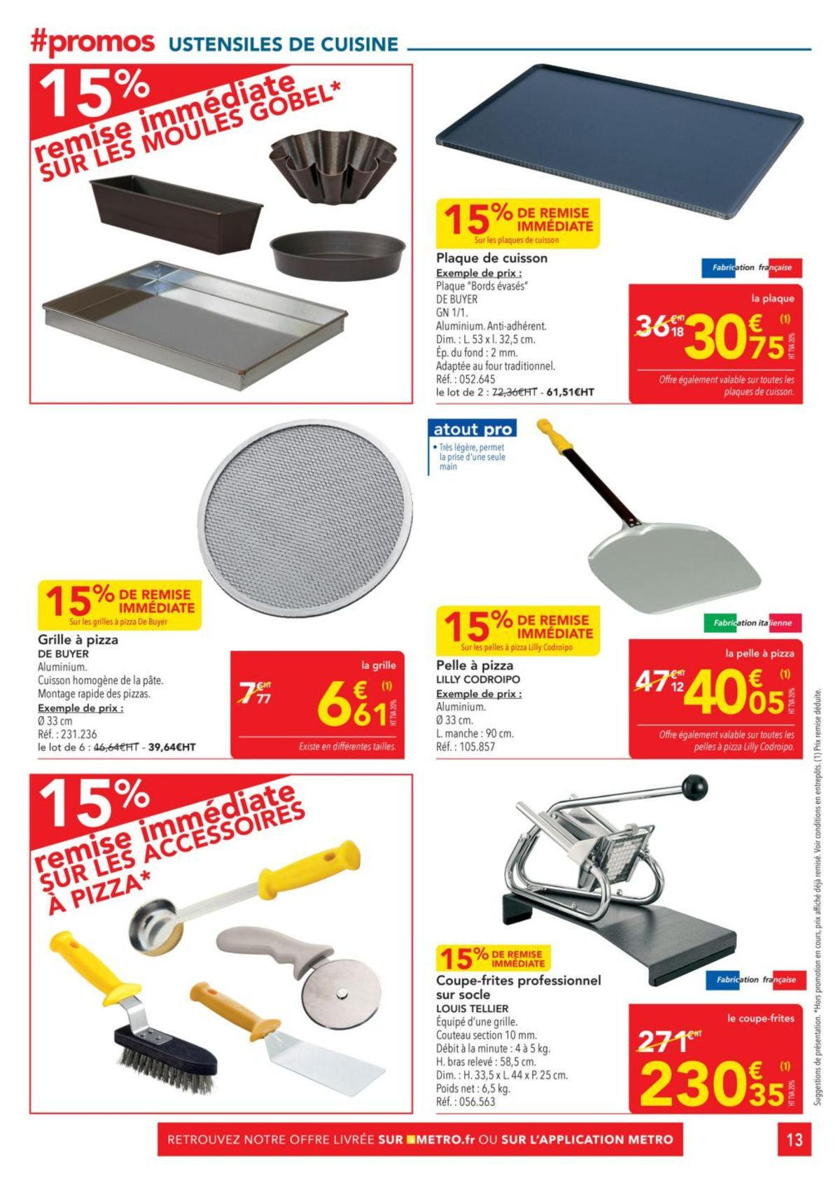 Catalogue Metro #Sélection Promos Equipement, page 00013