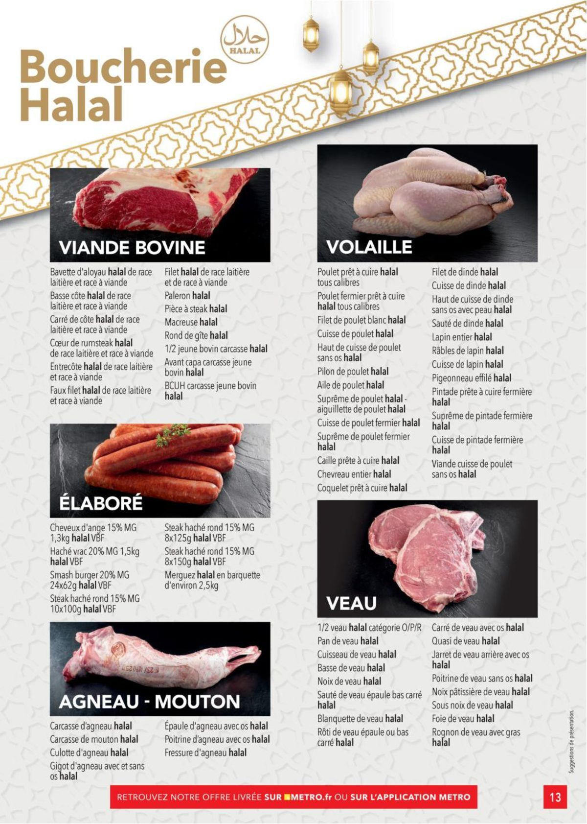 Catalogue Metro #Sélection Promos Spécial Ramadan, page 00013