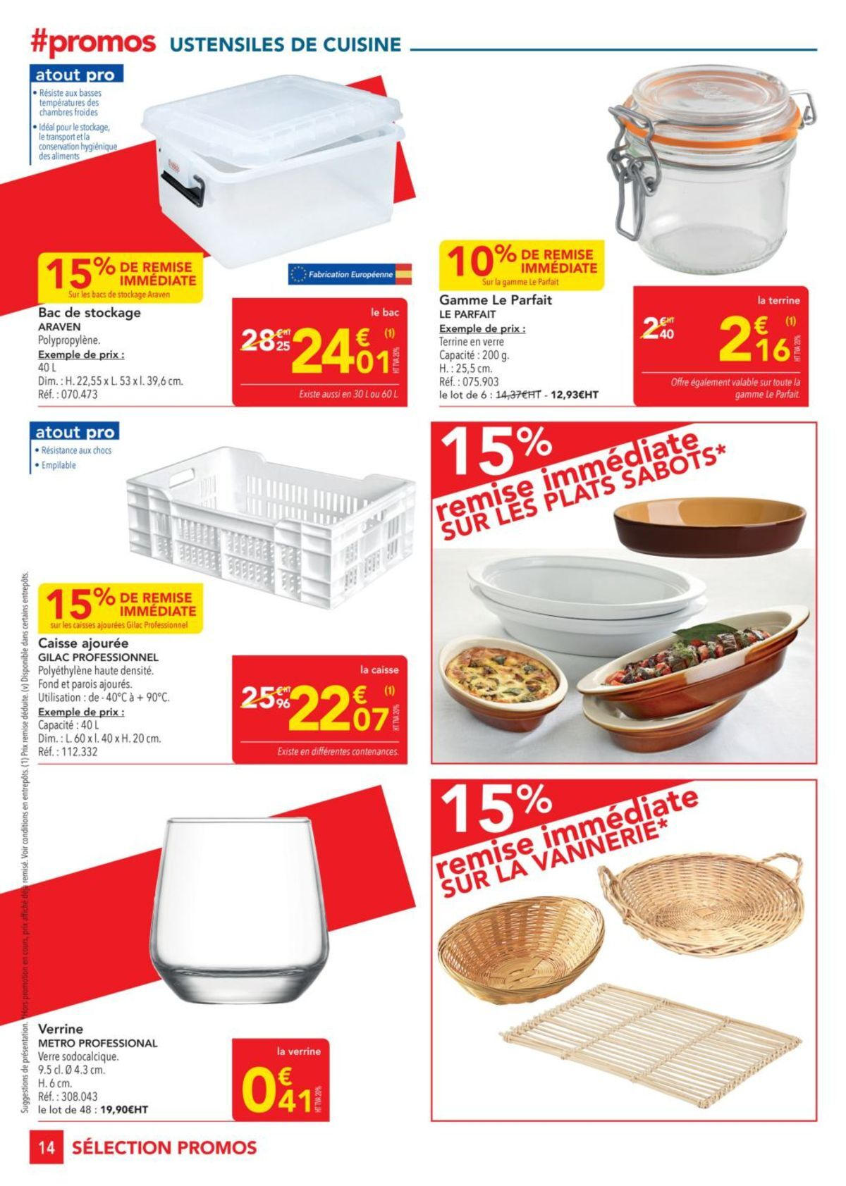 Catalogue Metro #Sélection Promos Equipement, page 00014