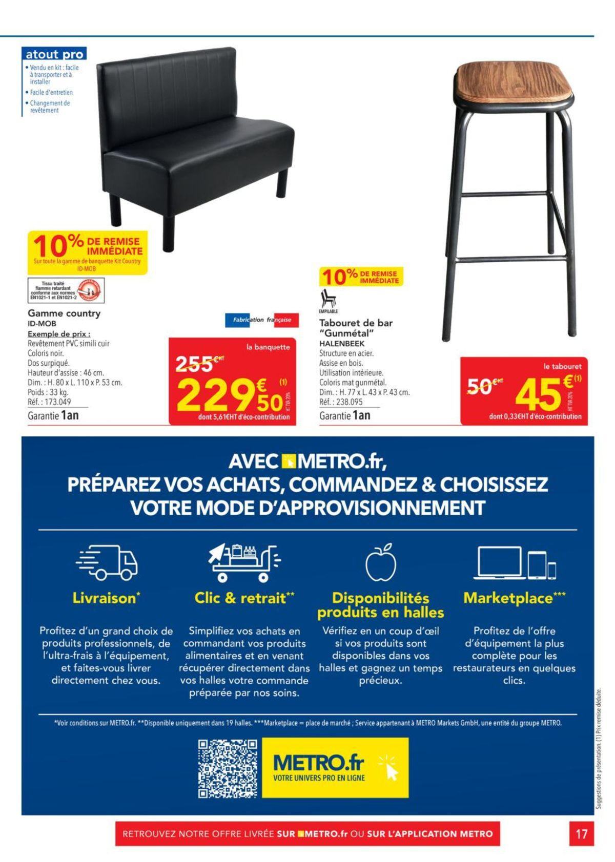Catalogue Metro #Sélection Promos Equipement, page 00017