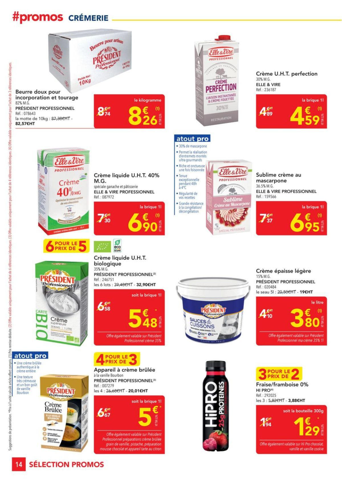 Catalogue Metro #Sélection Promos Restauration, page 00014
