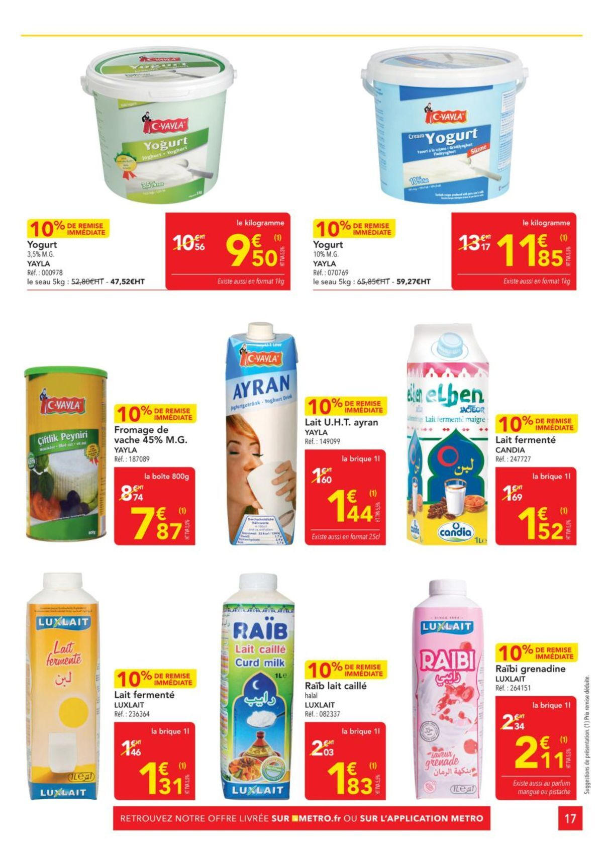 Catalogue Metro #Sélection Promos Spécial Ramadan, page 00017