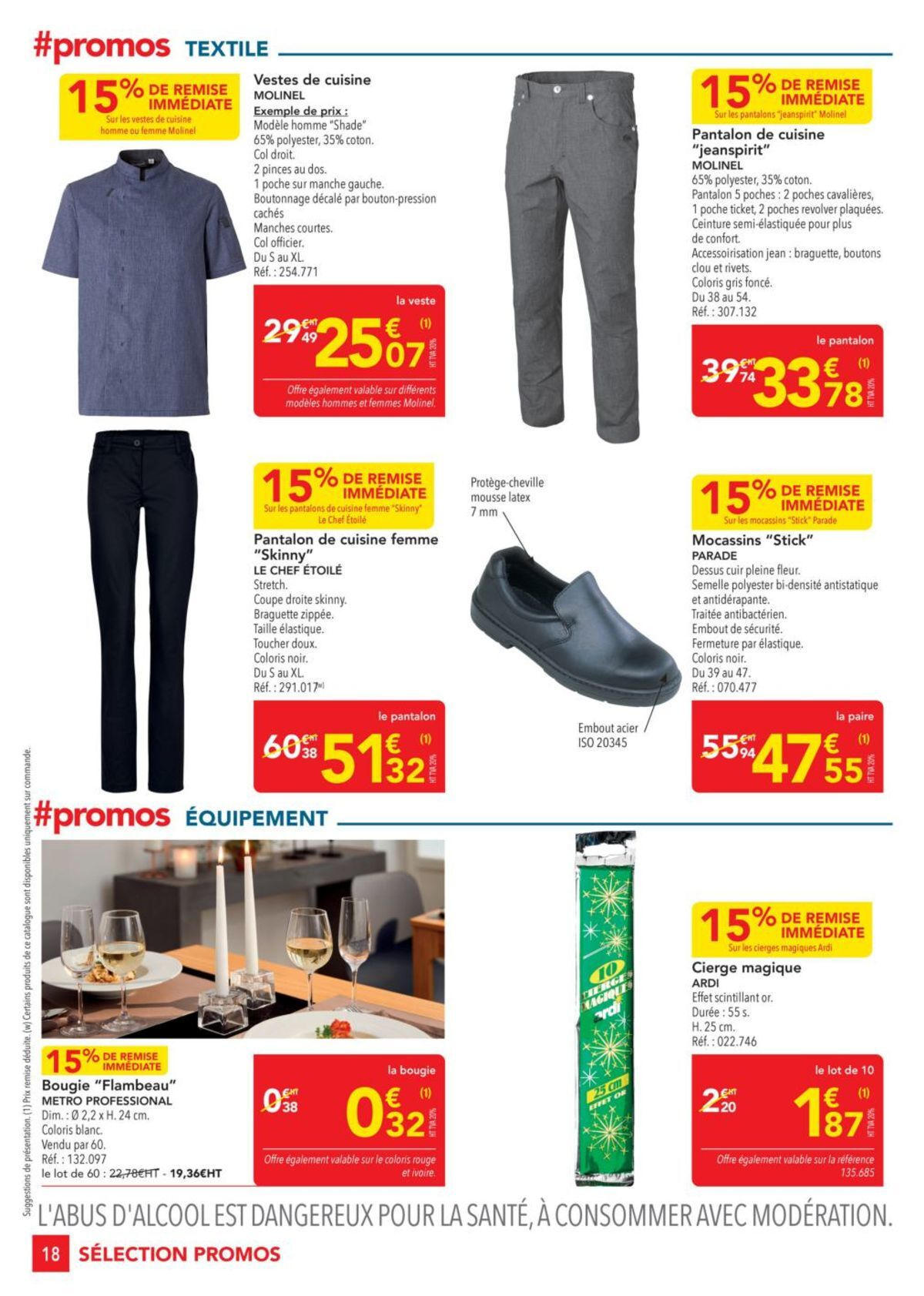 Catalogue Metro #Sélection Promos Equipement, page 00018