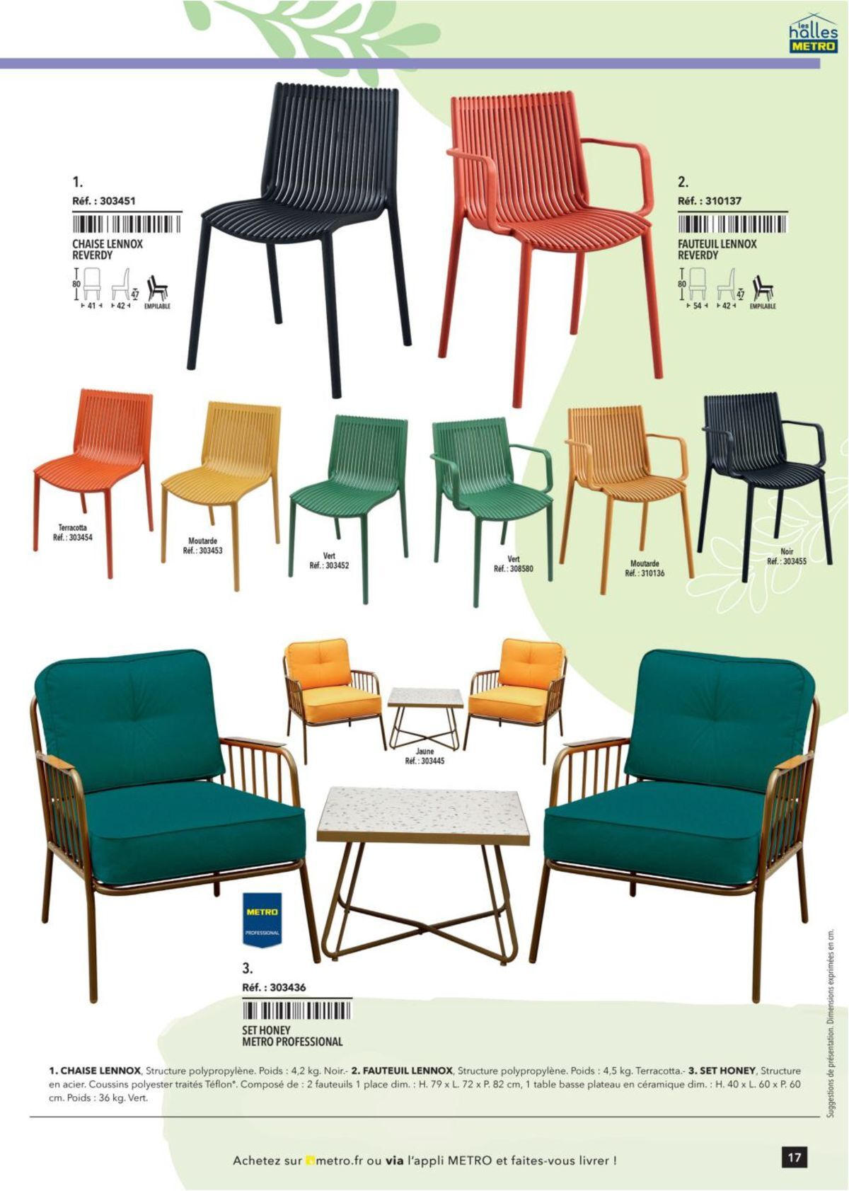Catalogue Metro #Terrasse édition 2025, page 00017