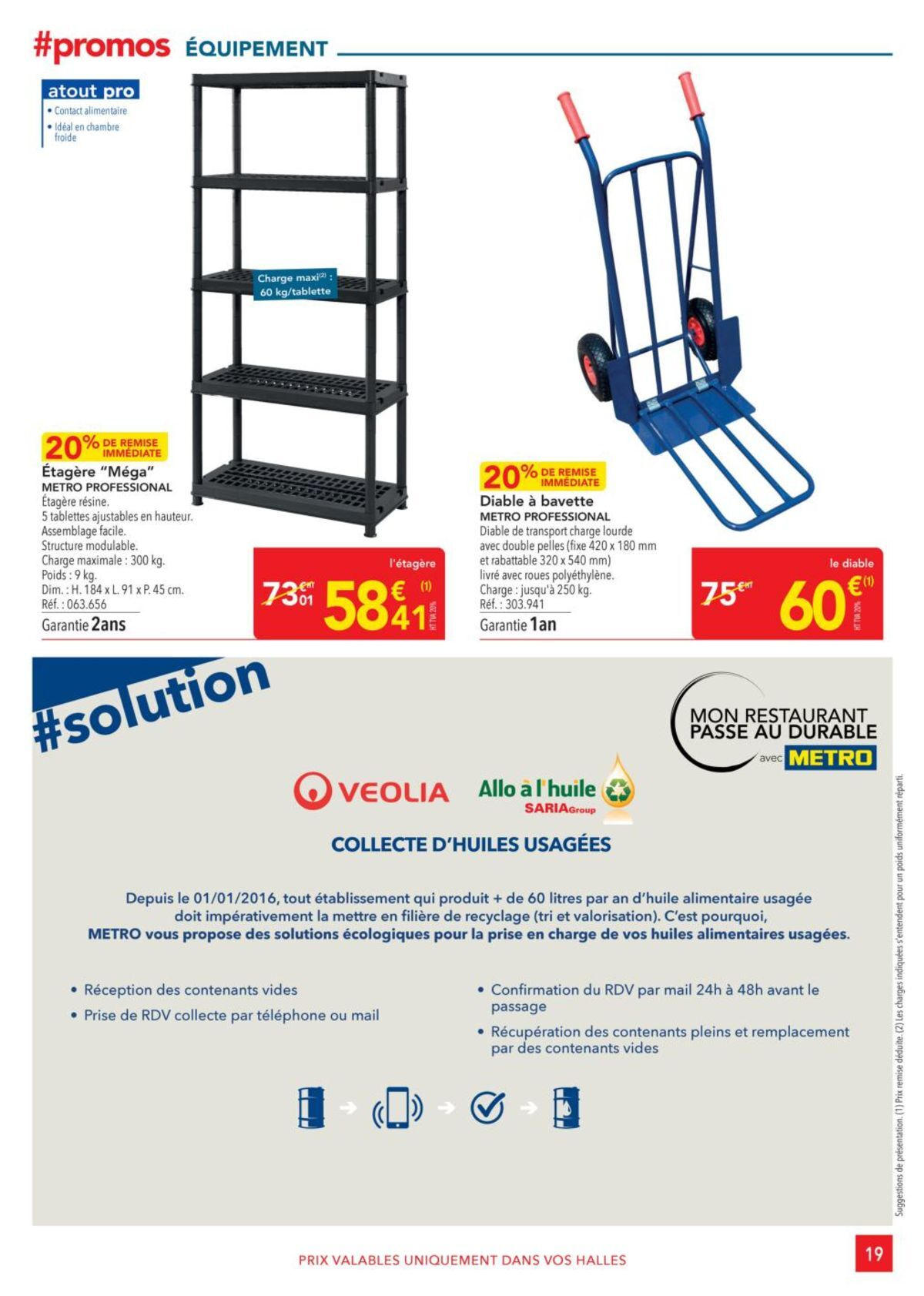 Catalogue Metro #Sélection Promos Equipement, page 00019