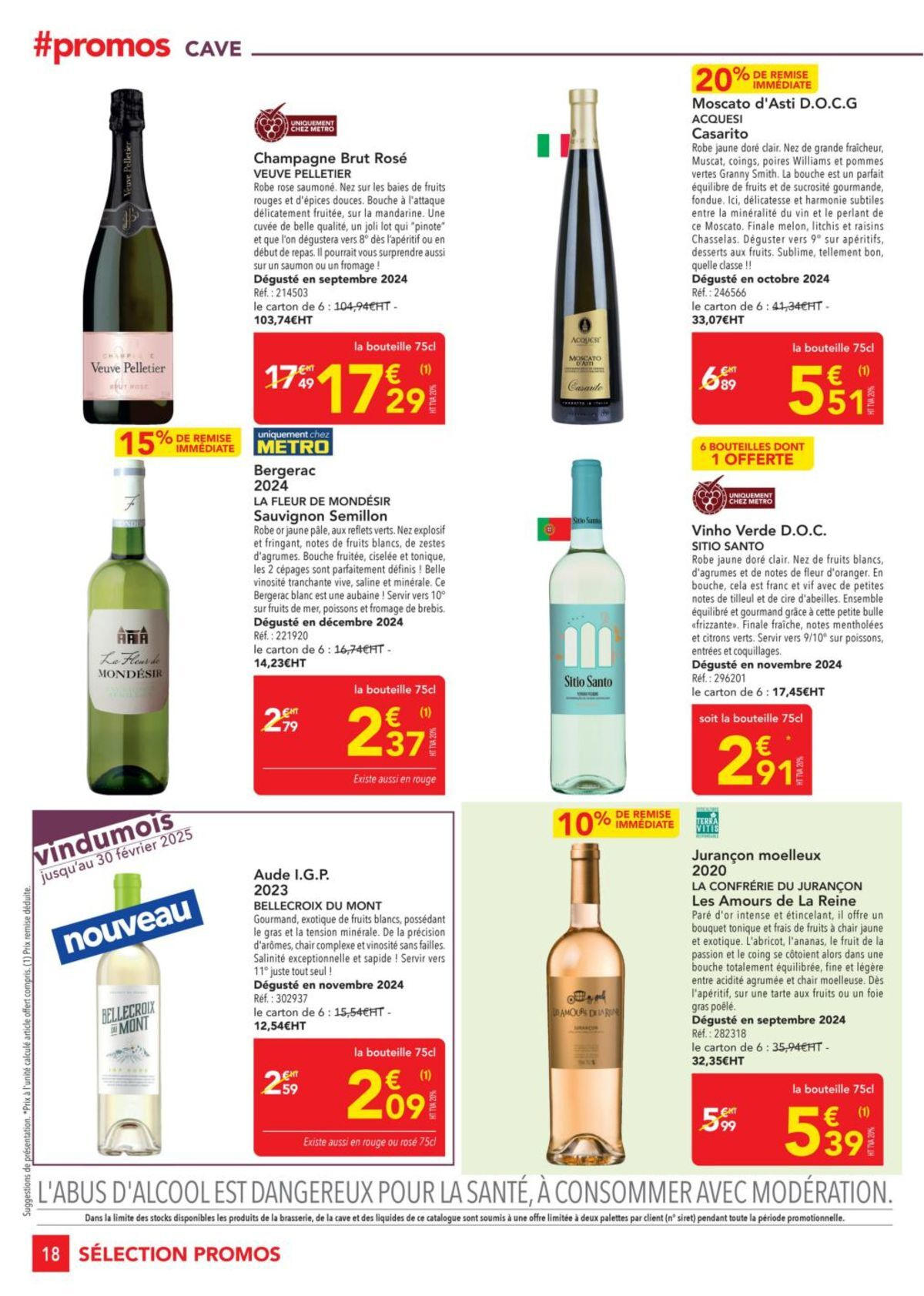 Catalogue Metro #Sélection Promos Restauration, page 00018