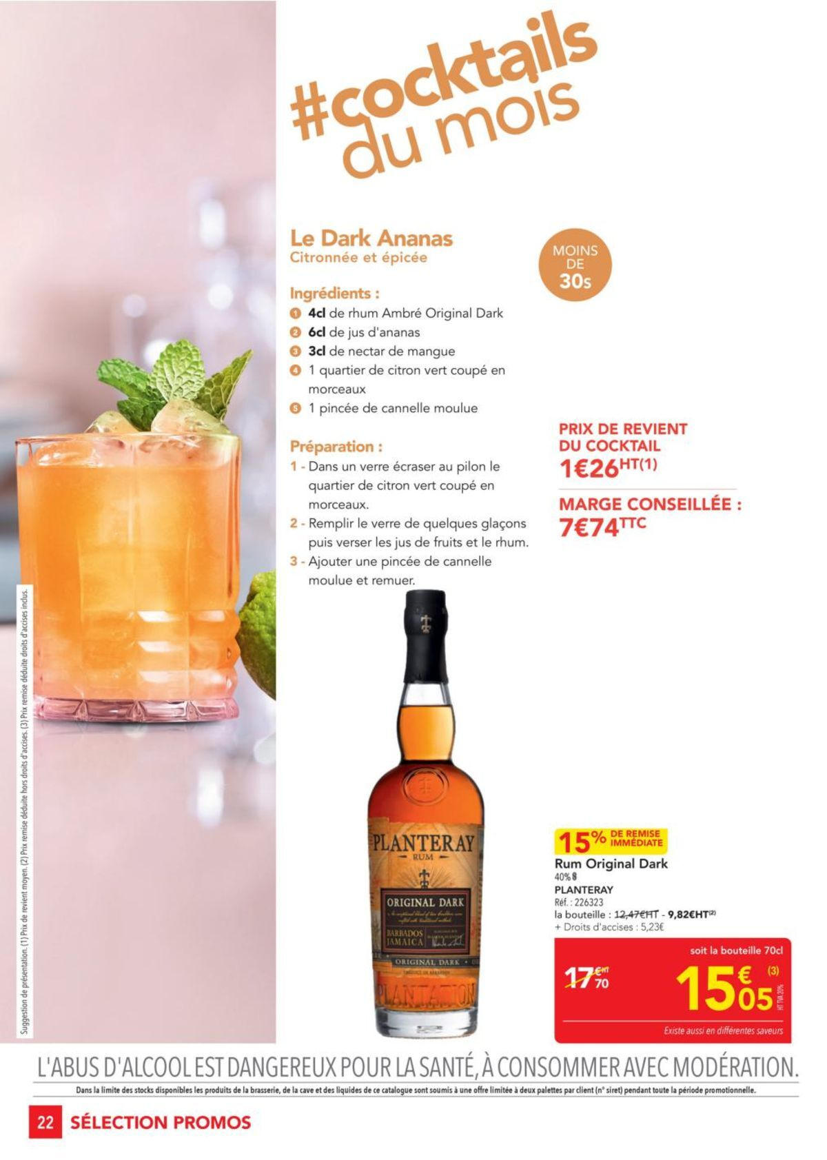Catalogue Metro #Sélection Promos Restauration, page 00022