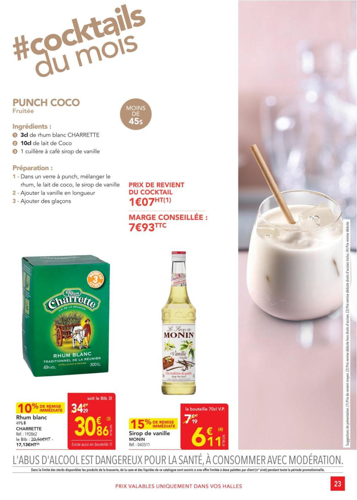 Catalogue Metro #Sélection Promos Restauration, page 00023