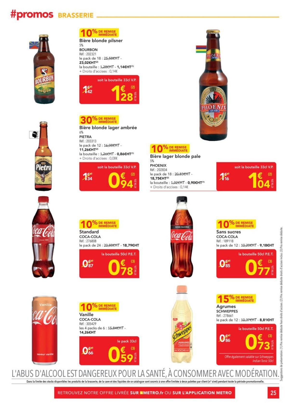 Catalogue Metro #Sélection Promos Restauration, page 00025