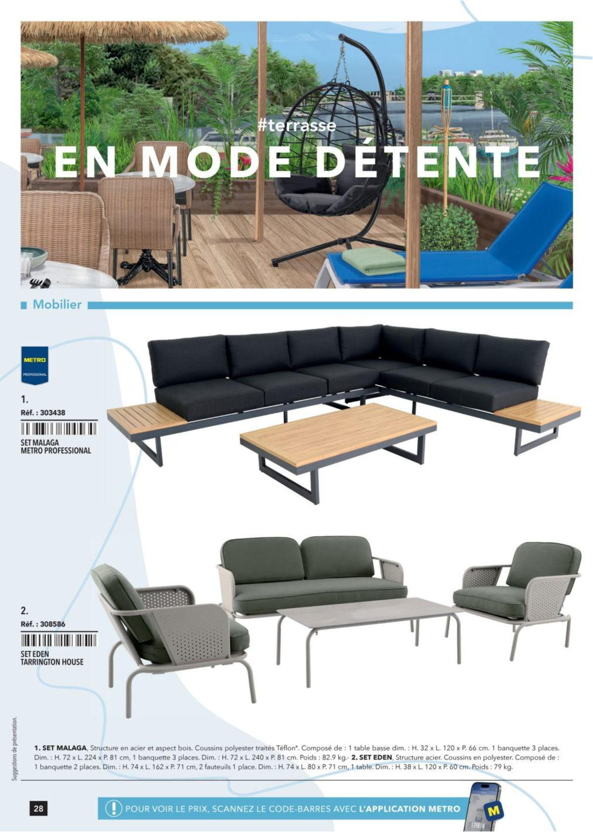 Catalogue Metro #Terrasse édition 2025, page 00028