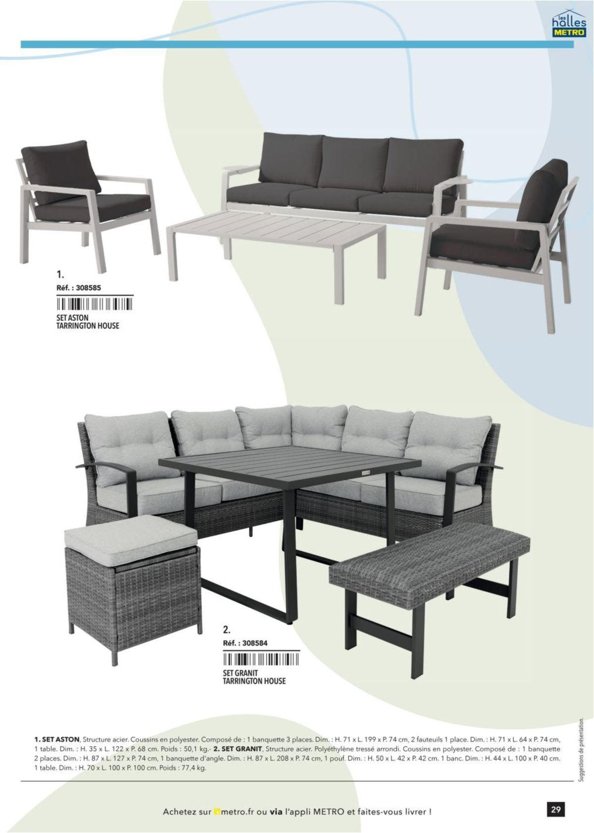 Catalogue Metro #Terrasse édition 2025, page 00029