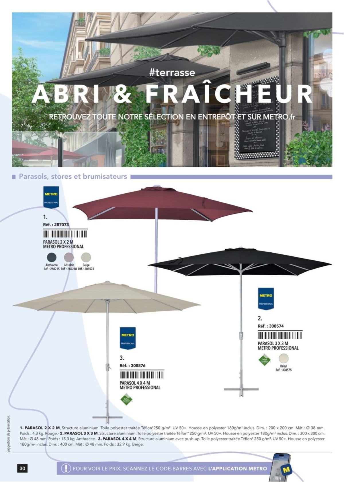 Catalogue Metro #Terrasse édition 2025, page 00030