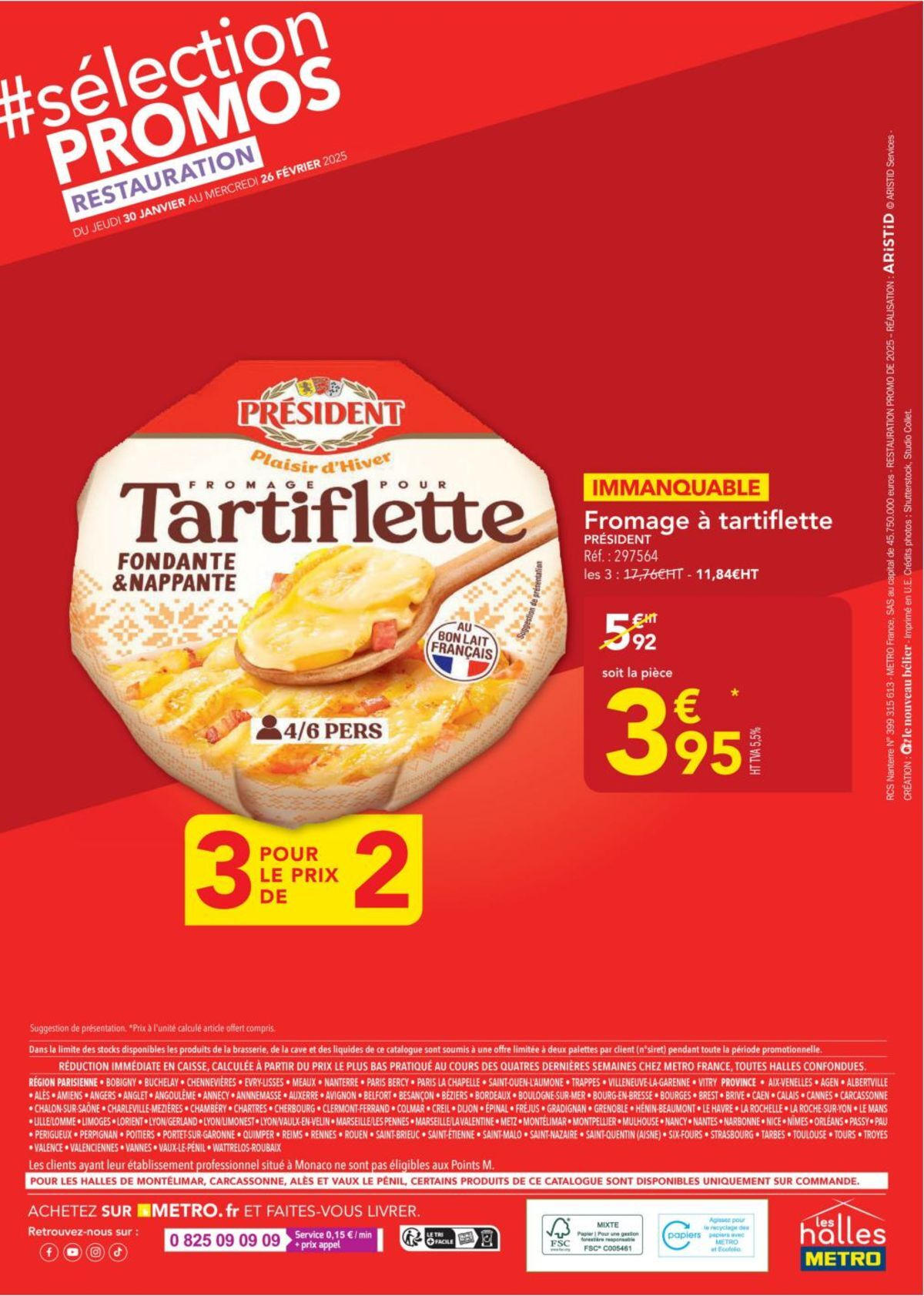 Catalogue Metro #Sélection Promos Restauration, page 00040