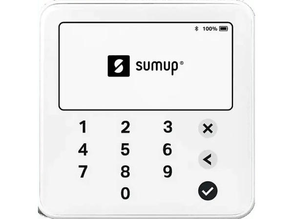 SUMUP Solo Lite Kartenterminal, EC und Kreditkarten Kartenleser für mobile Kartenzahlungen, weiß Kartenzahlungen