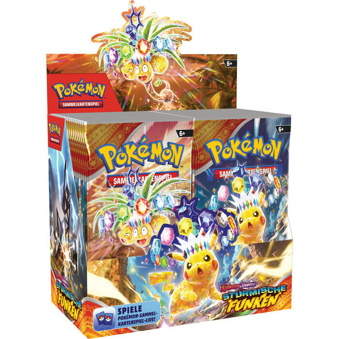 POKÉMON Sammelkartenspiel Booster KP08 1 Stück sortiert