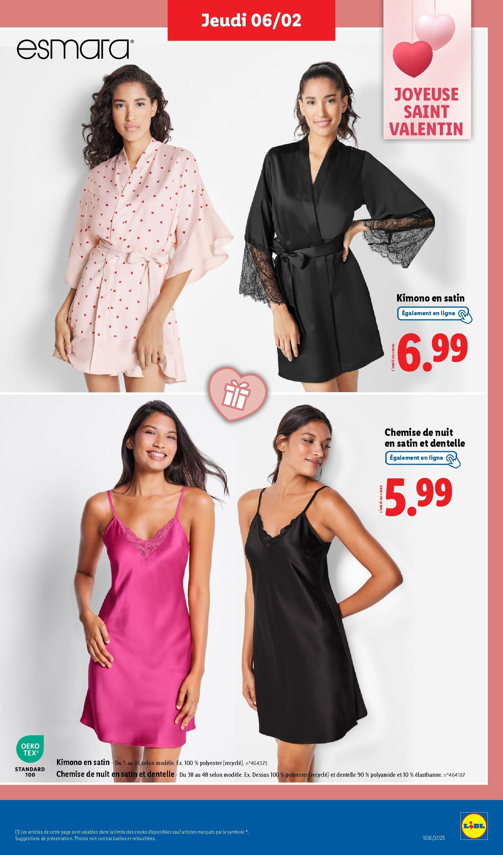 Catalogue LIDL du 05/02/2025 | Promo prospectus en ligne | Page: 47 | Produits: Kimono, Chemise