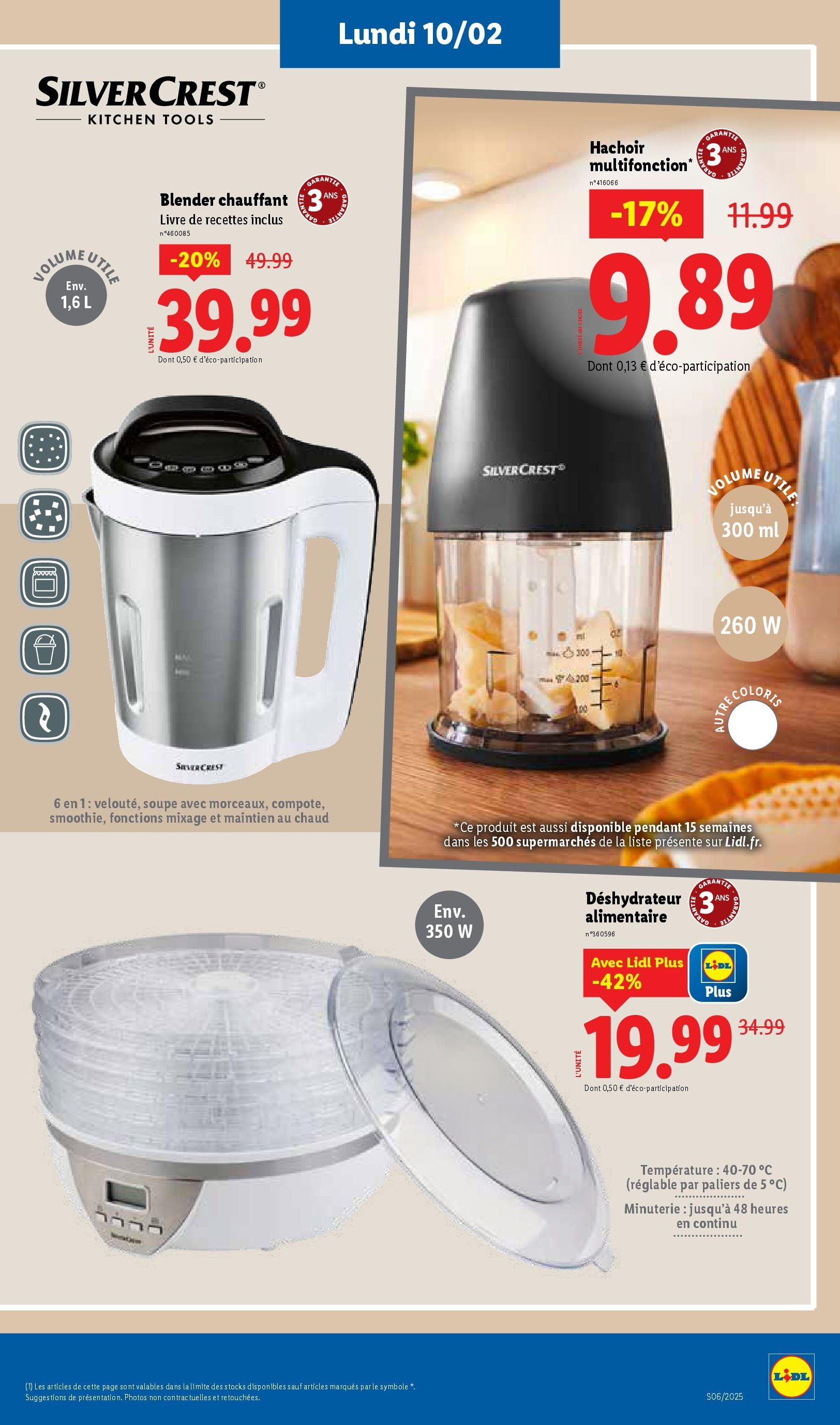 Catalogue LIDL du 05/02/2025 | Promo prospectus en ligne | Page: 59 | Produits: Soupe, Blender, Blender chauffant, Livre