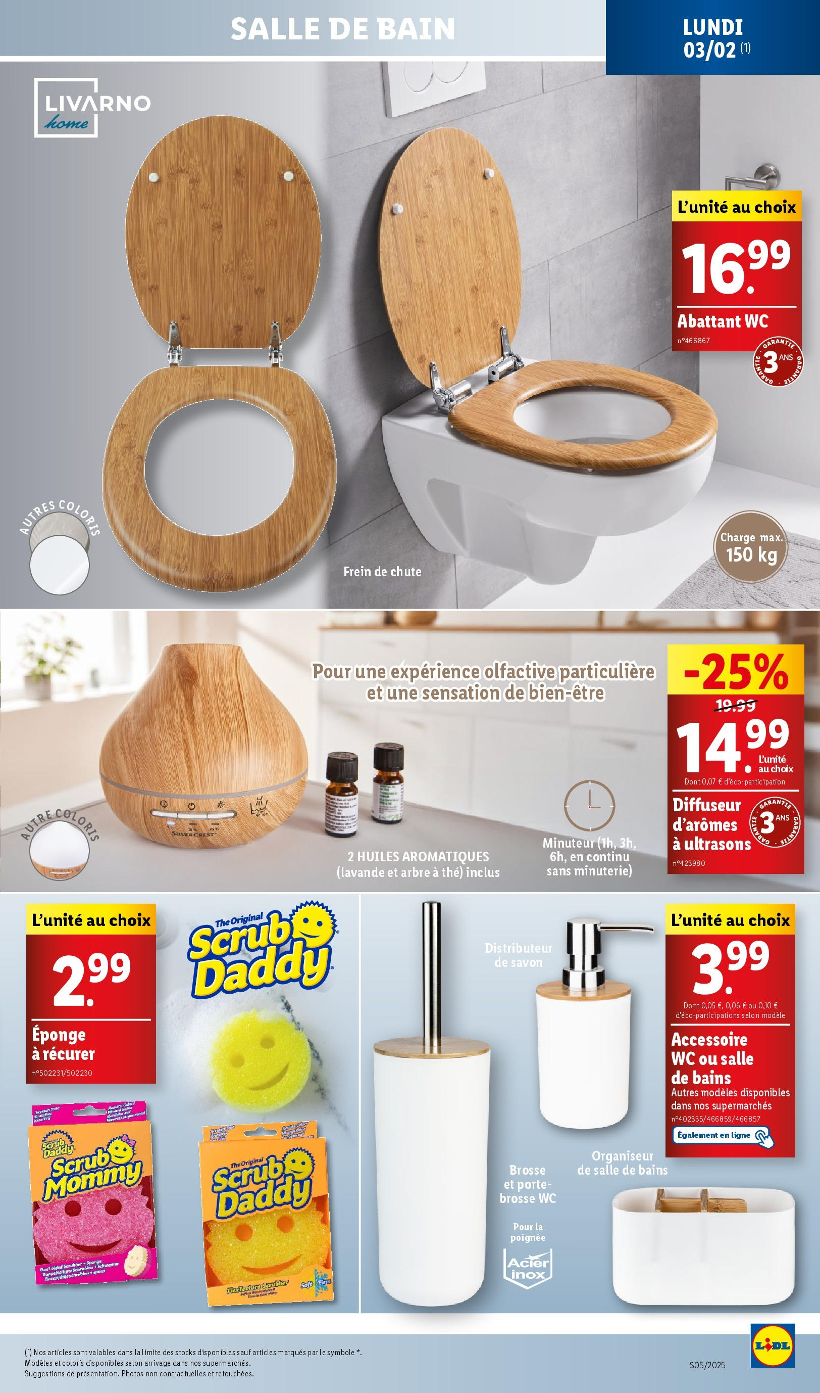 Catalogue LIDL du 02/02/2025 | Promo prospectus en ligne | Page: 9 | Produits: Lavande, Savon, Porte, Thé