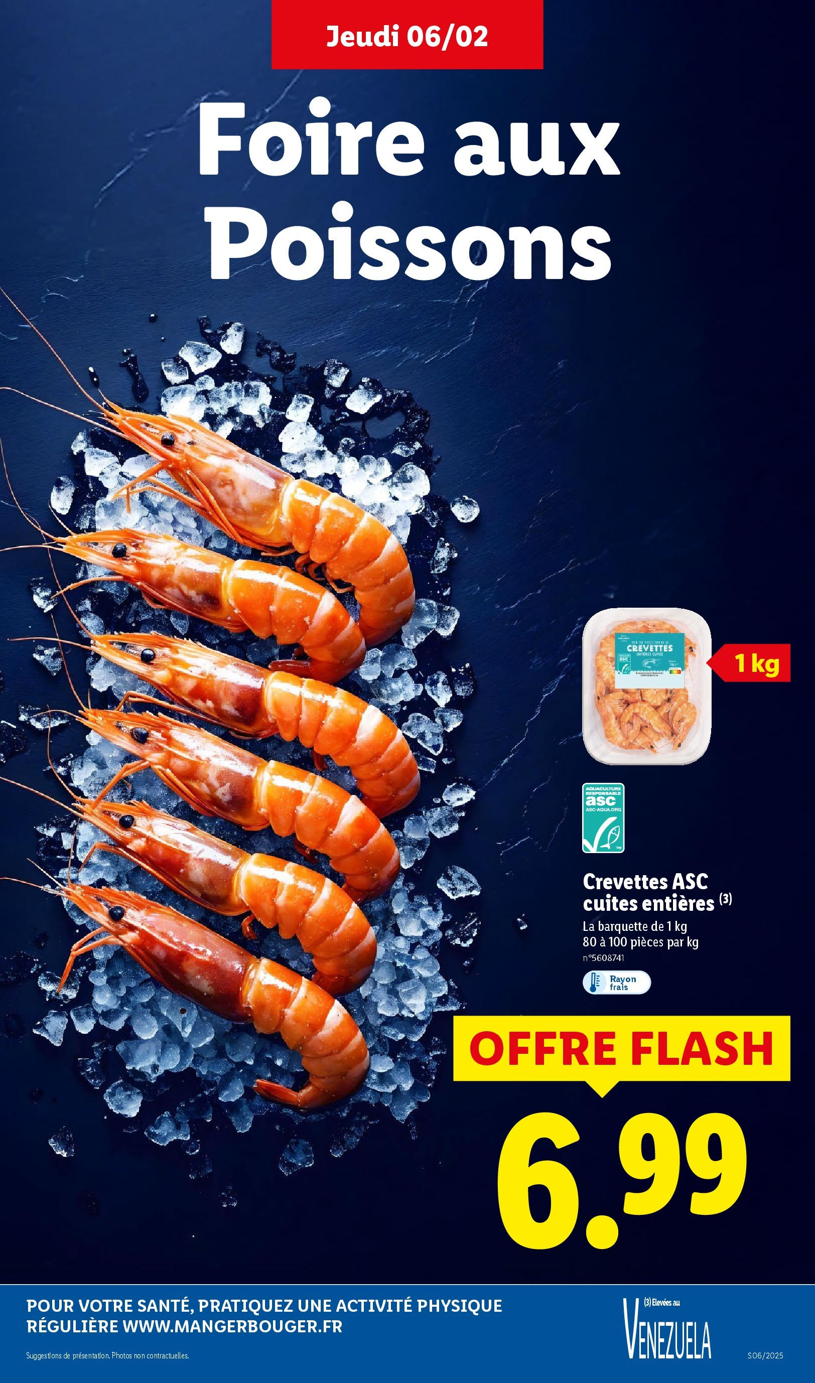 Catalogue LIDL du 05/02/2025 | Promo prospectus en ligne | Page: 7 | Produits: Crevettes