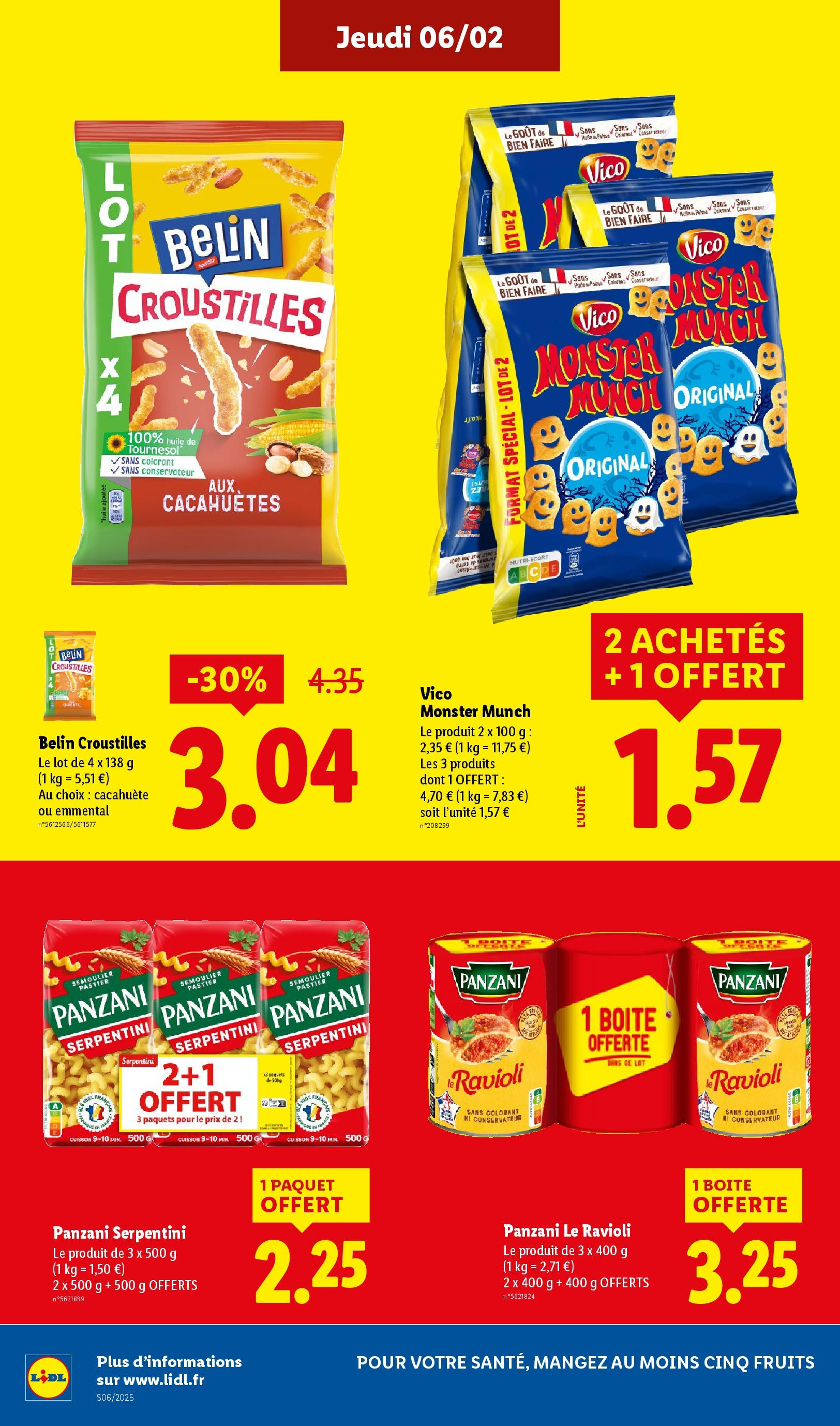 Catalogue LIDL du 05/02/2025 | Promo prospectus en ligne | Page: 24 | Produits: Cacahuète, Emmental, Huile