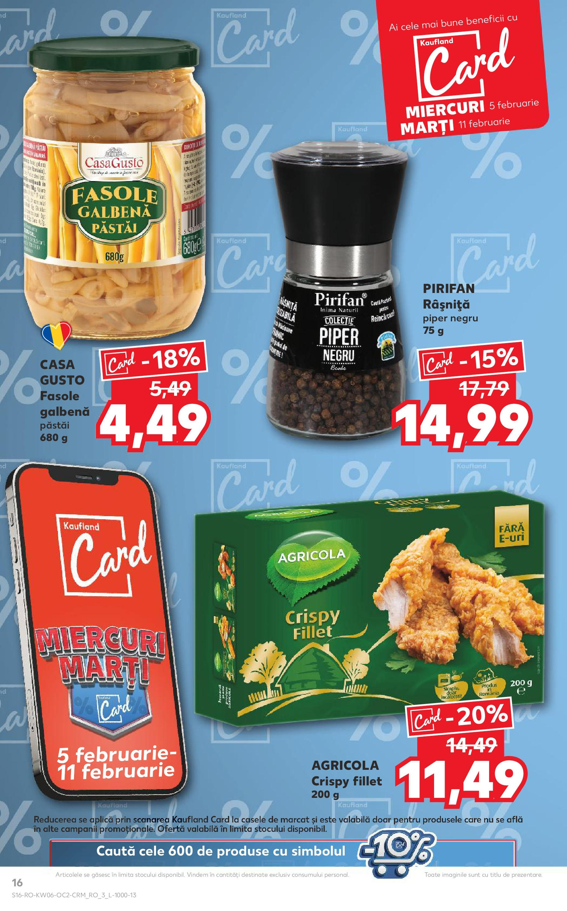 Catalog Kaufland - Bucureşti 05.02.2025 - Revista si Oferta | Pagină: 16 | Produse: Piper