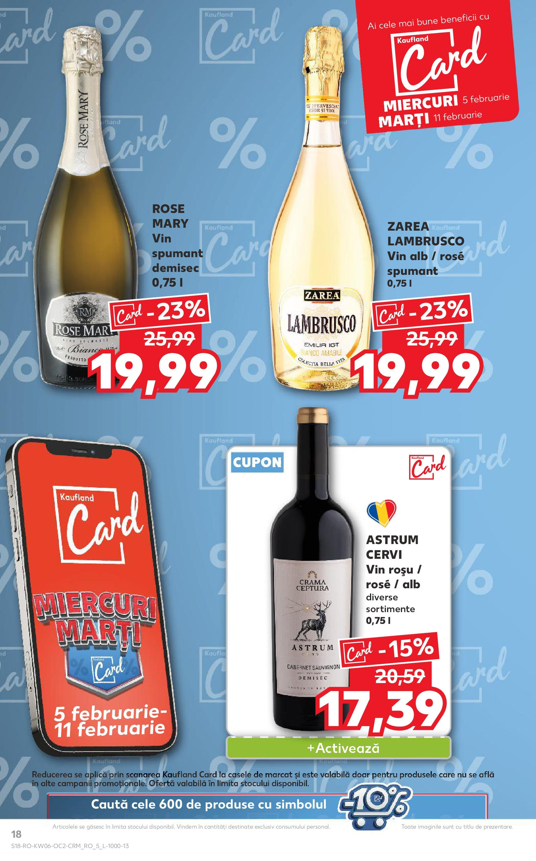 Catalog Kaufland - Bucureşti 05.02.2025 - Revista si Oferta | Pagină: 18 | Produse: Vin